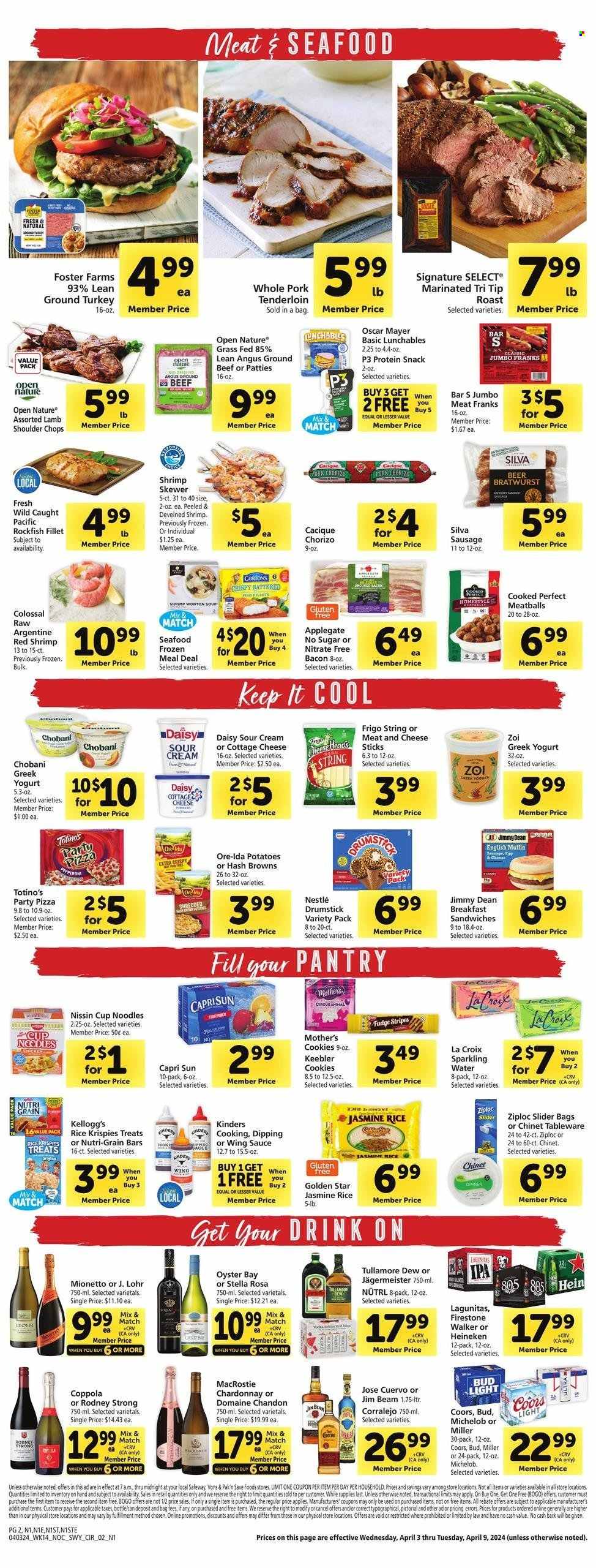 Safeway ad - 04/03/2024 - 04/09/2024. Page 2