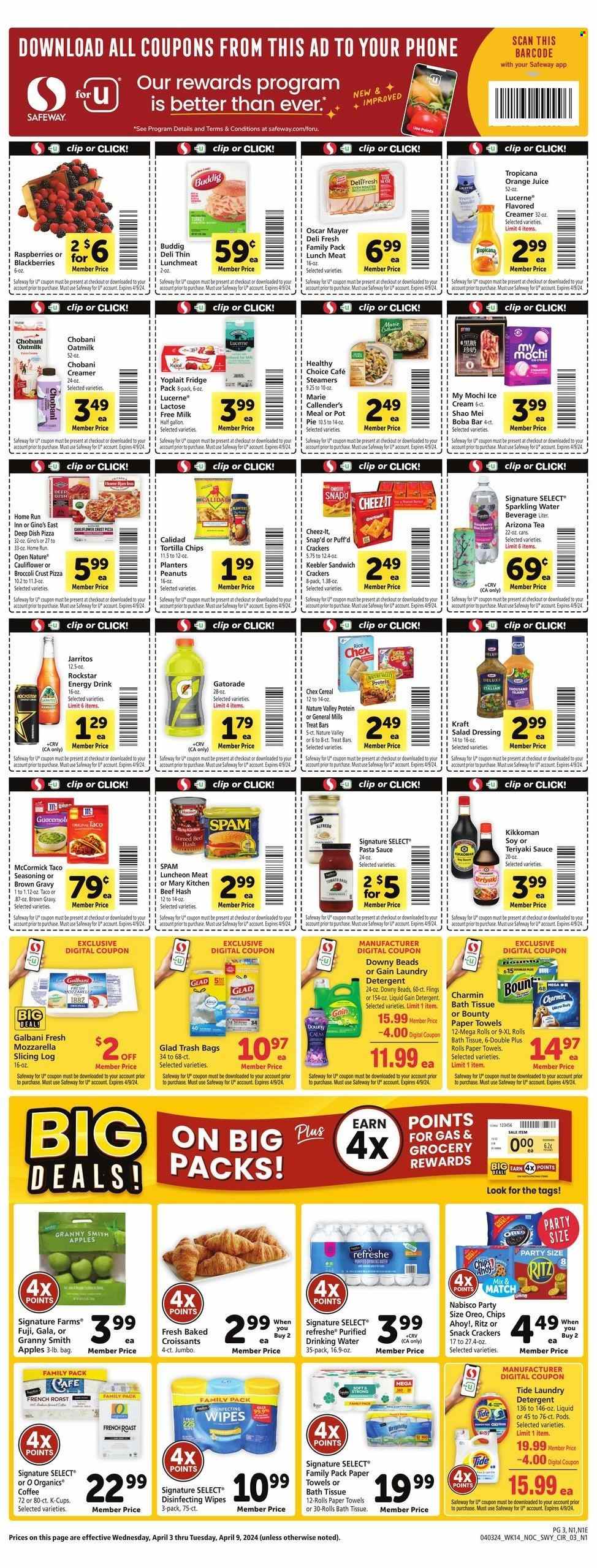 Safeway ad - 04/03/2024 - 04/09/2024. Page 3