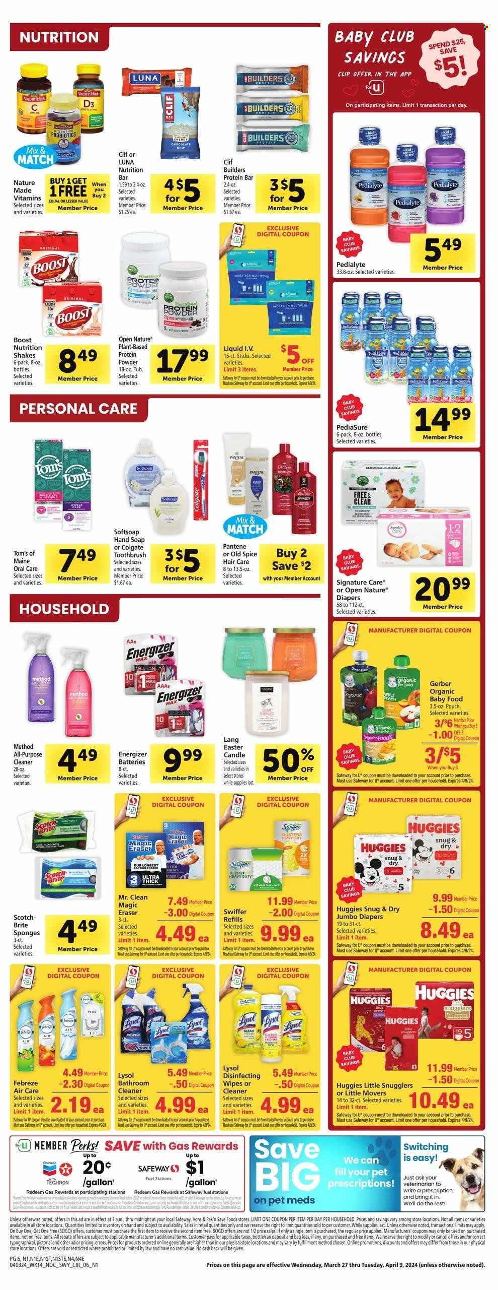 Safeway ad - 04/03/2024 - 04/09/2024. Page 6
