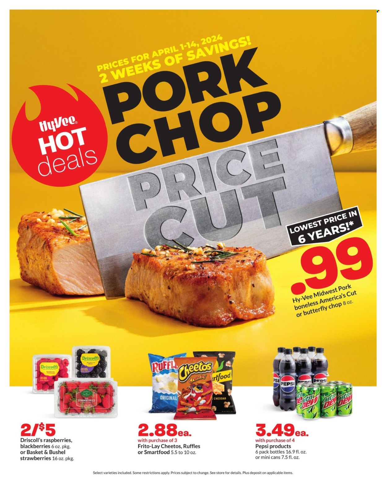 Hy-Vee ad - 04/01/2024 - 04/14/2024. Page 1