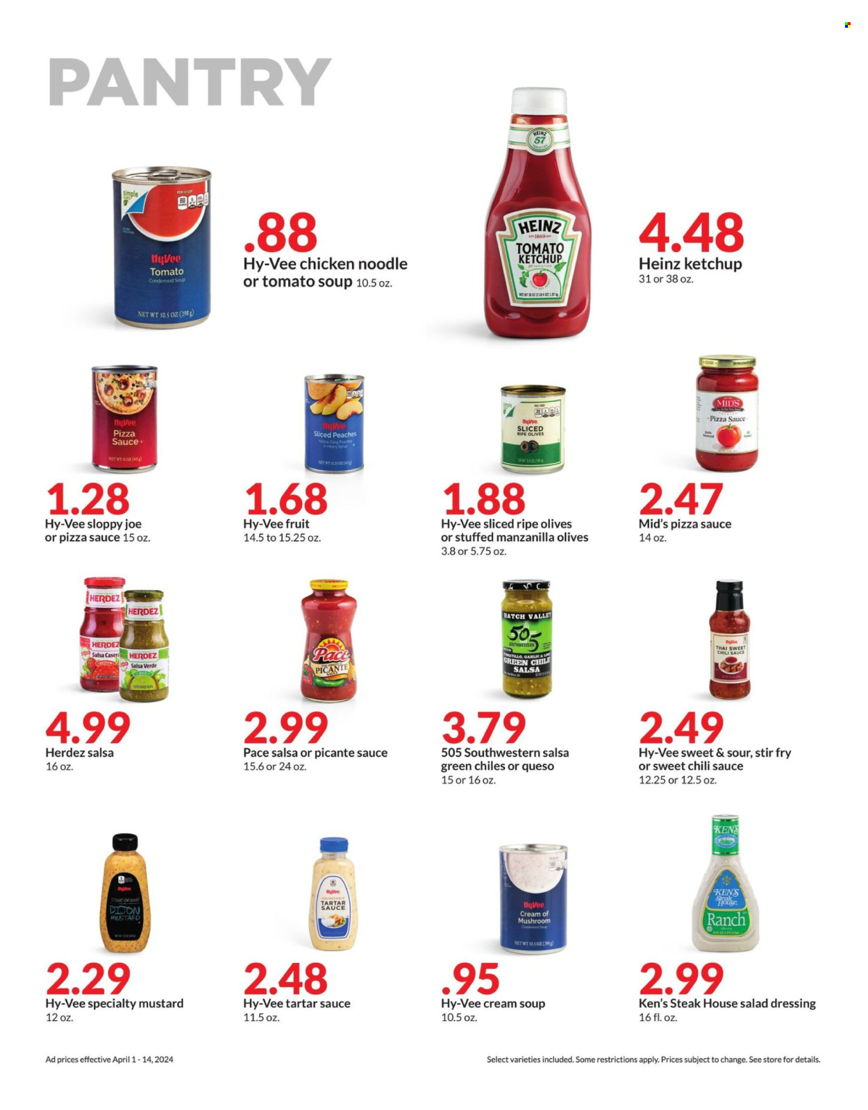Hy-Vee ad - 04/01/2024 - 04/14/2024. Page 13