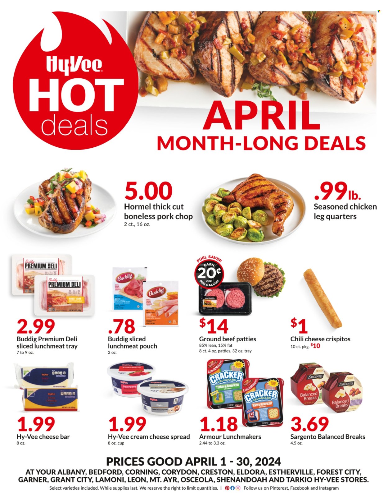 Hy-Vee ad - 04/01/2024 - 04/30/2024. Page 1