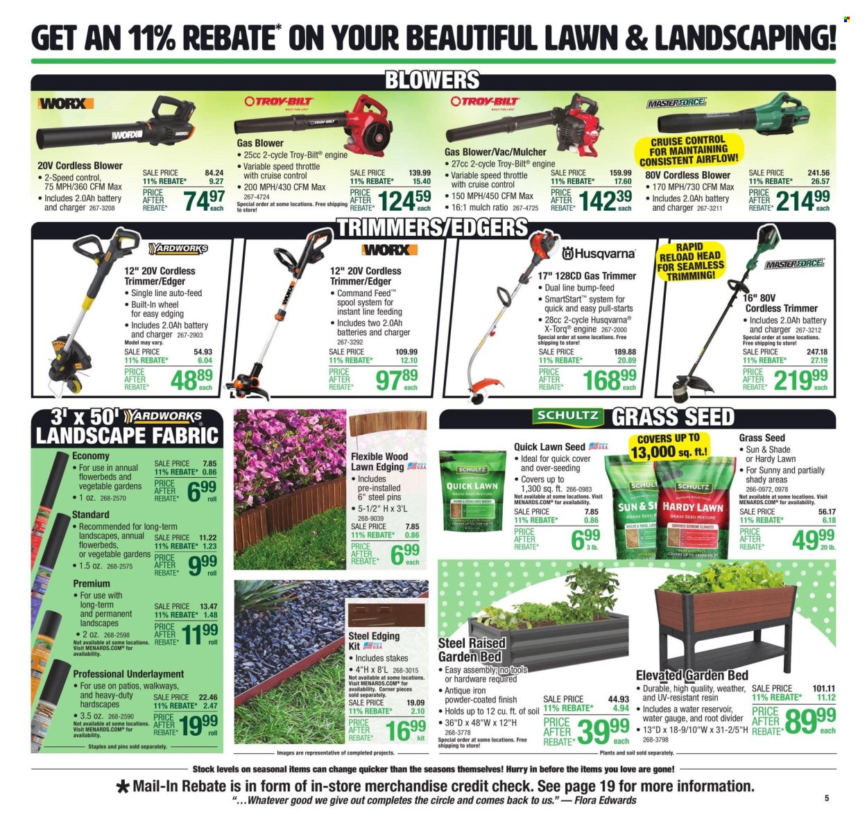 Menards ad - 04/04/2024 - 04/14/2024. Page 10
