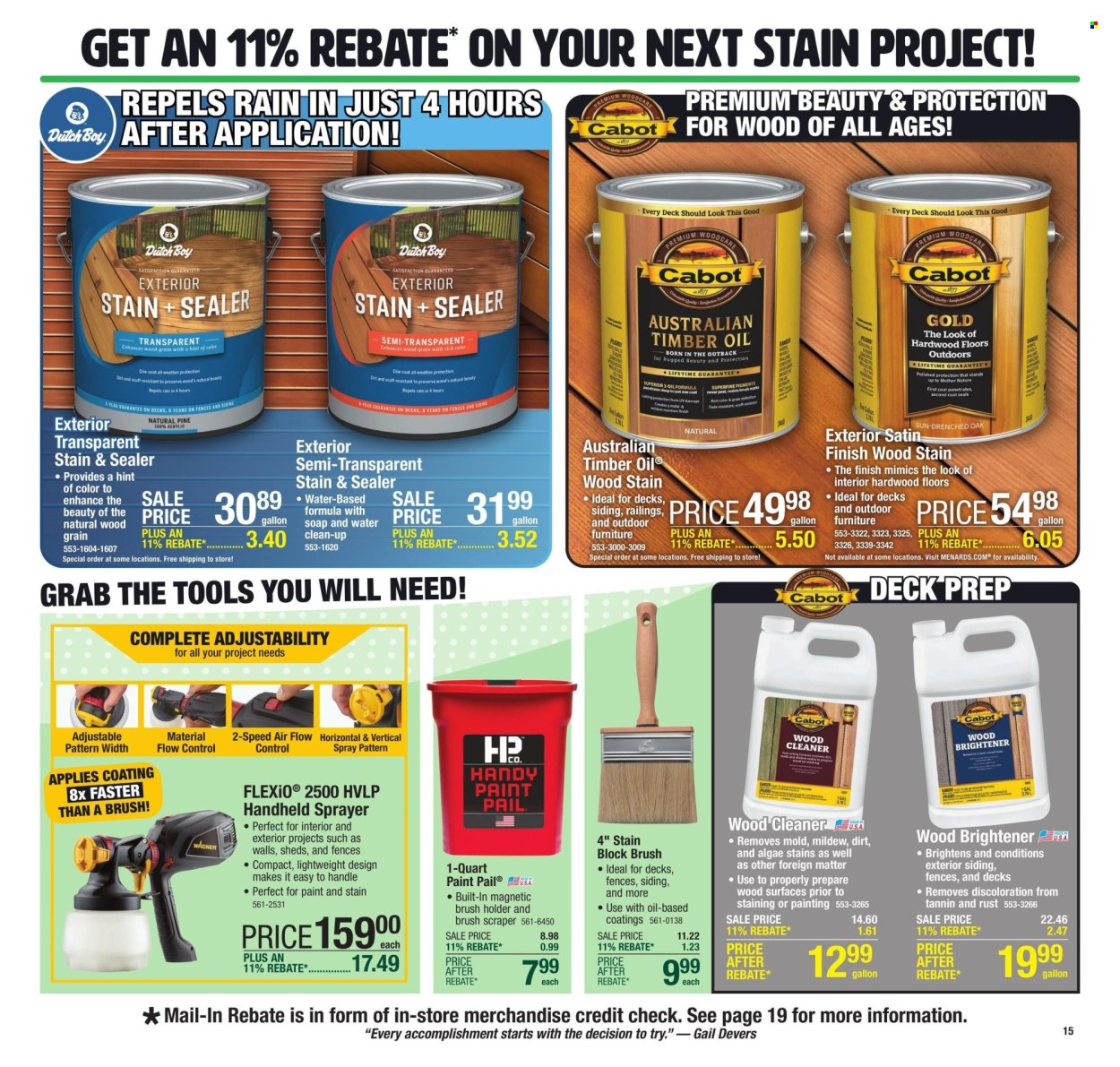 Menards ad - 04/04/2024 - 04/14/2024. Page 24
