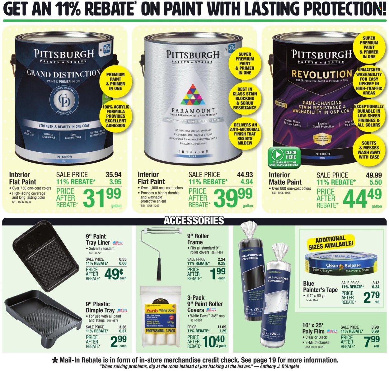 Menards ad - 04/04/2024 - 04/14/2024. Page 25