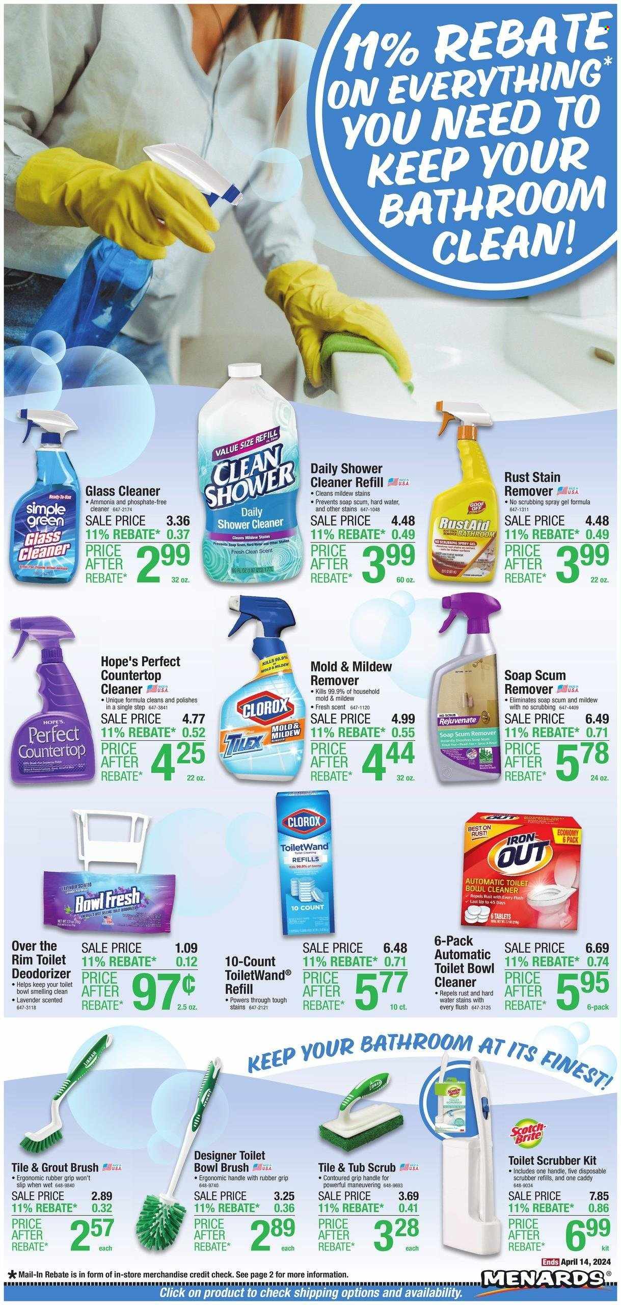 Menards ad - 04/04/2024 - 04/14/2024. Page 4