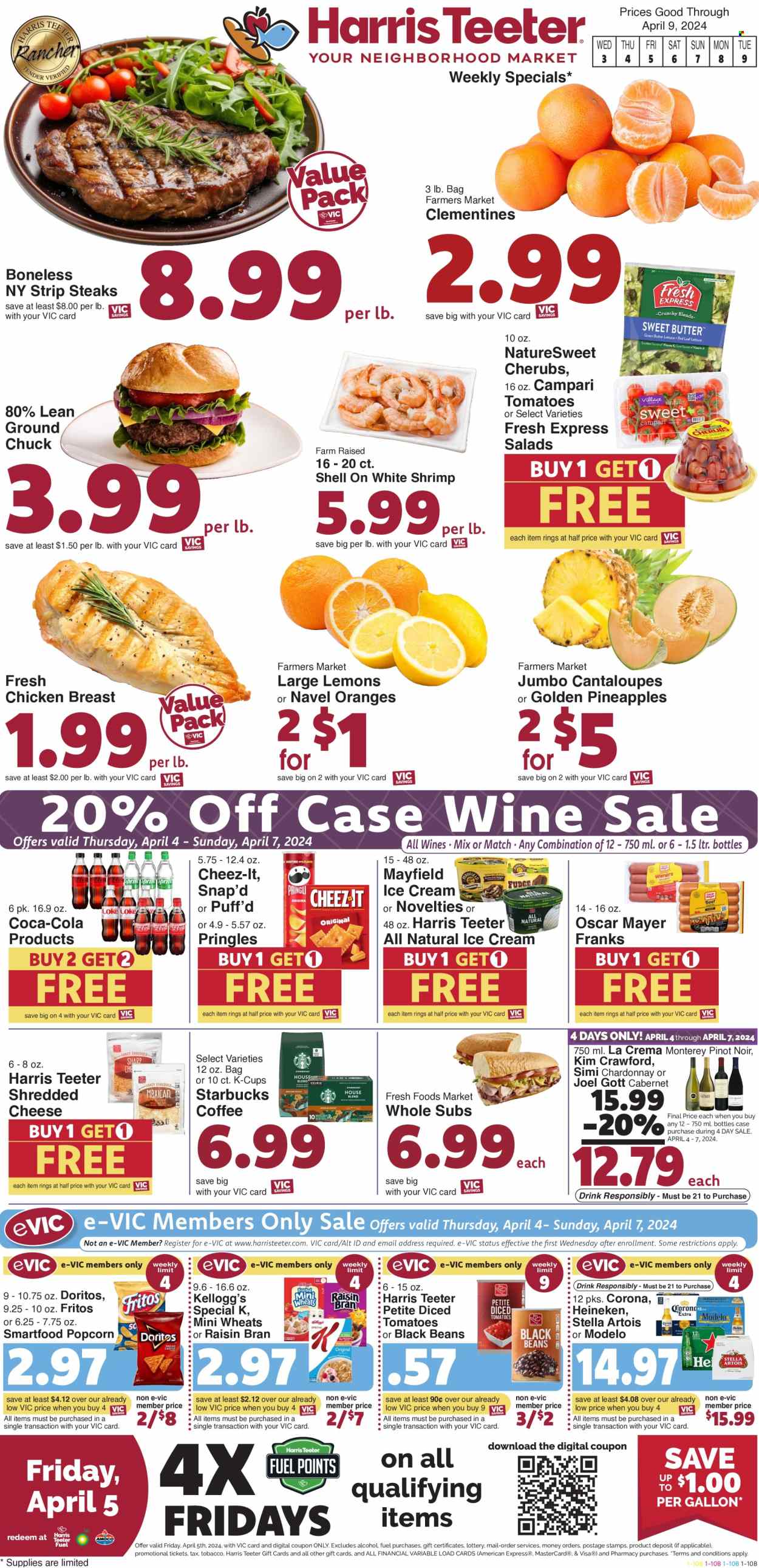 Harris Teeter ad - 04/03/2024 - 04/09/2024. Page 1