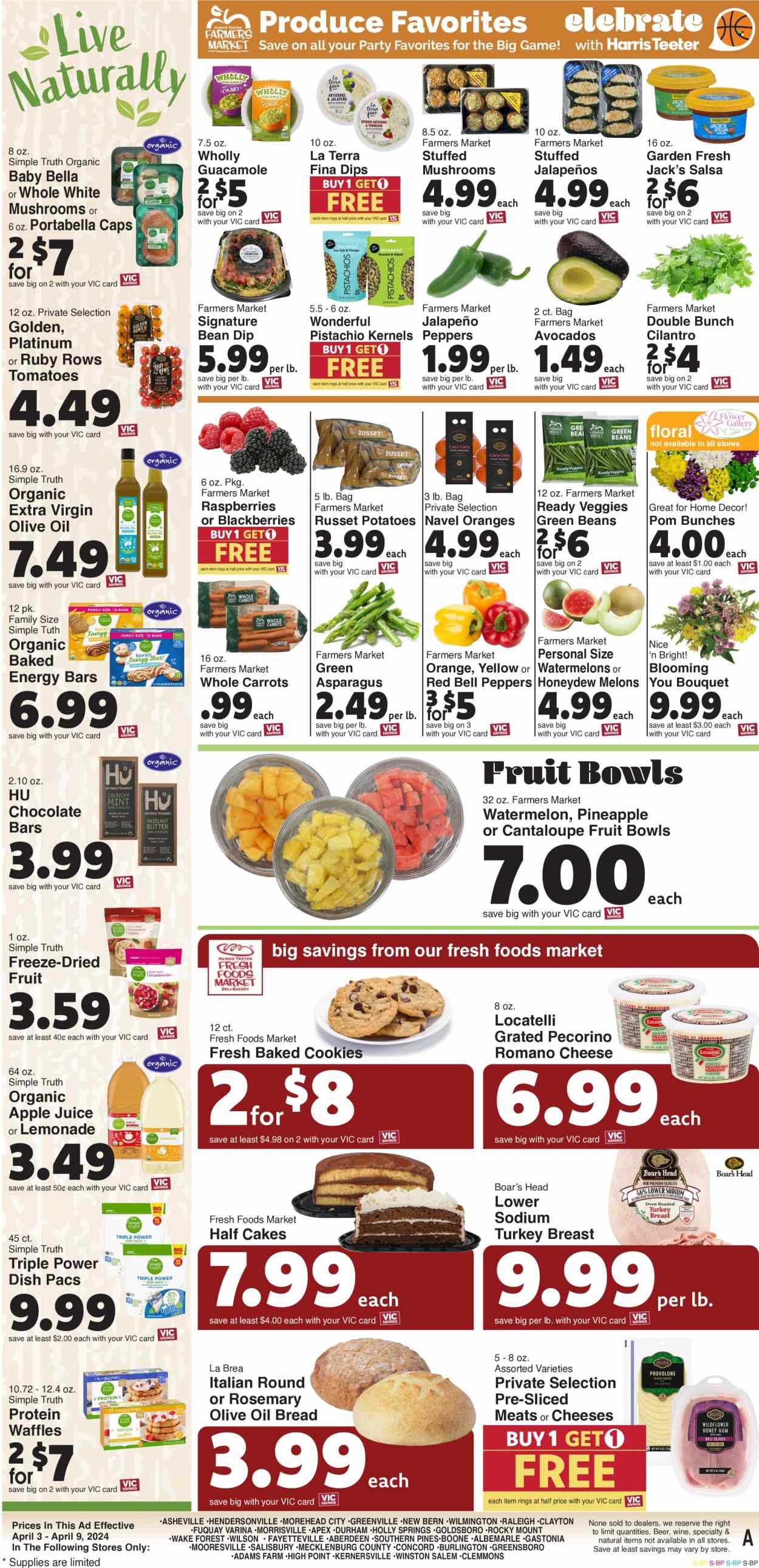 Harris Teeter ad - 04/03/2024 - 04/09/2024. Page 10