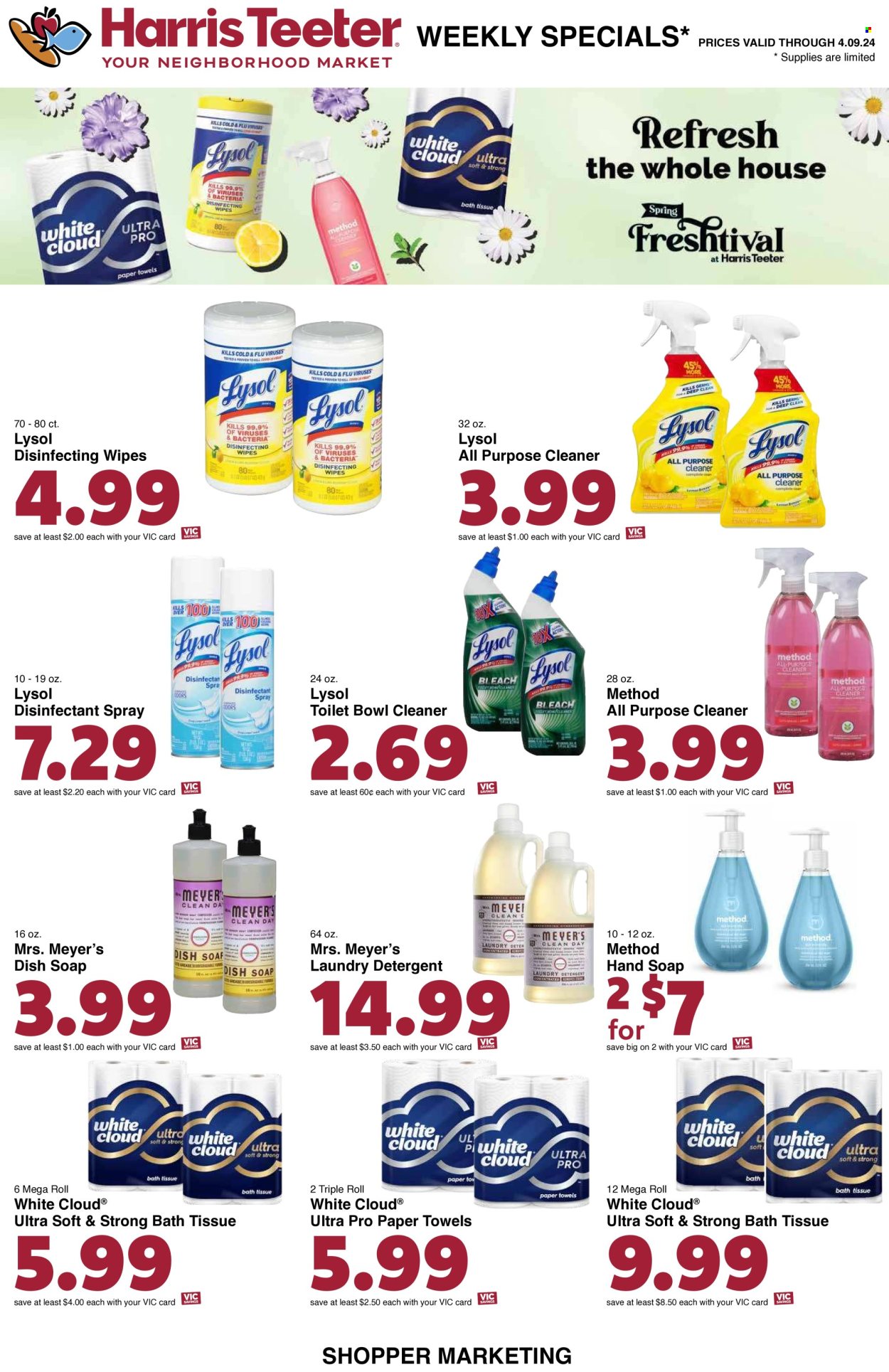 Harris Teeter ad - 04/03/2024 - 04/09/2024. Page 11