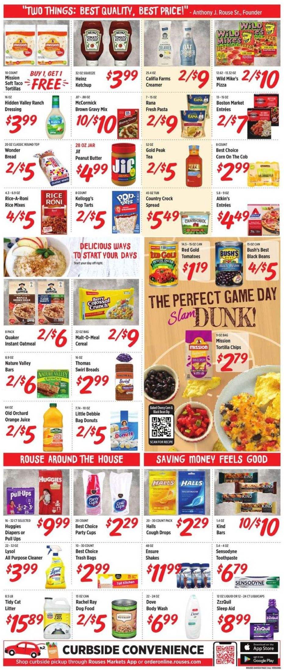 Rouses Markets ad - 04/03/2024 - 04/10/2024. Page 3