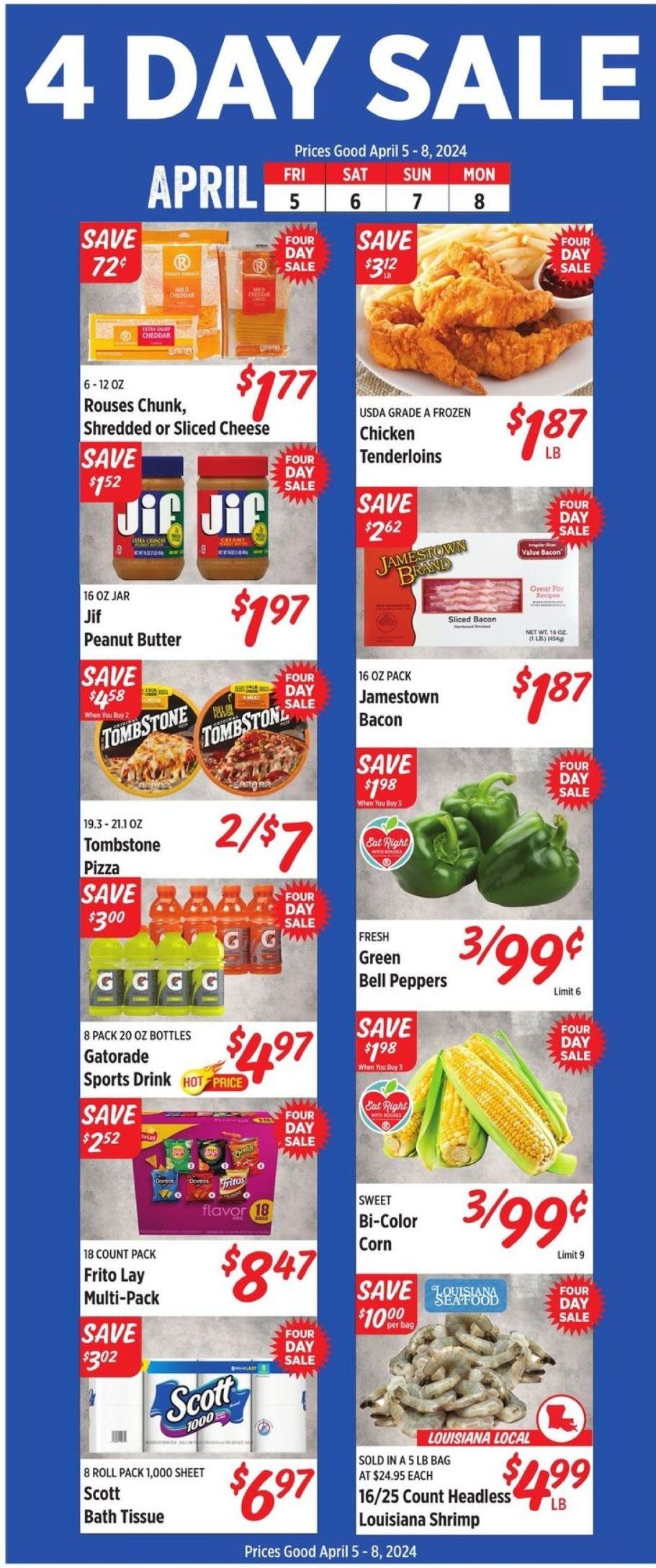 Rouses Markets ad - 04/03/2024 - 04/10/2024. Page 5