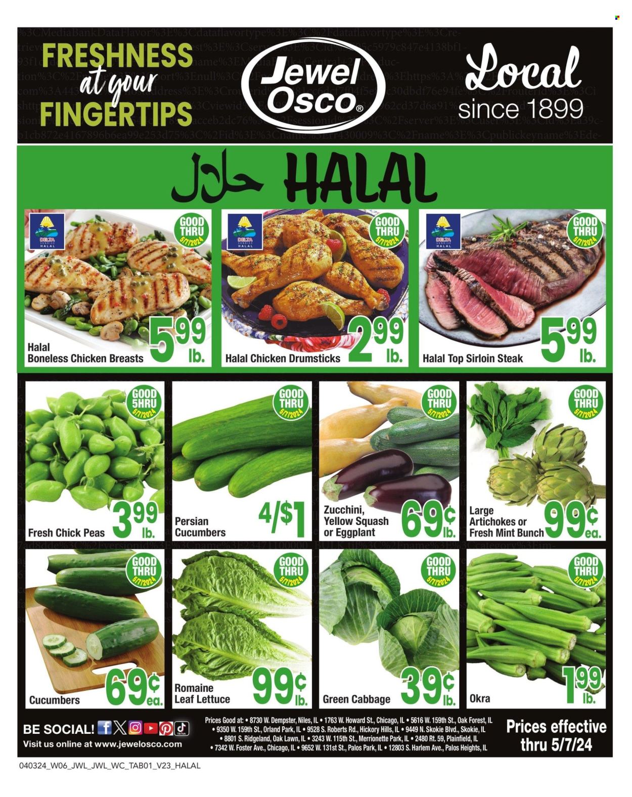 Jewel Osco ad - 04/03/2024 - 05/07/2024. Page 1
