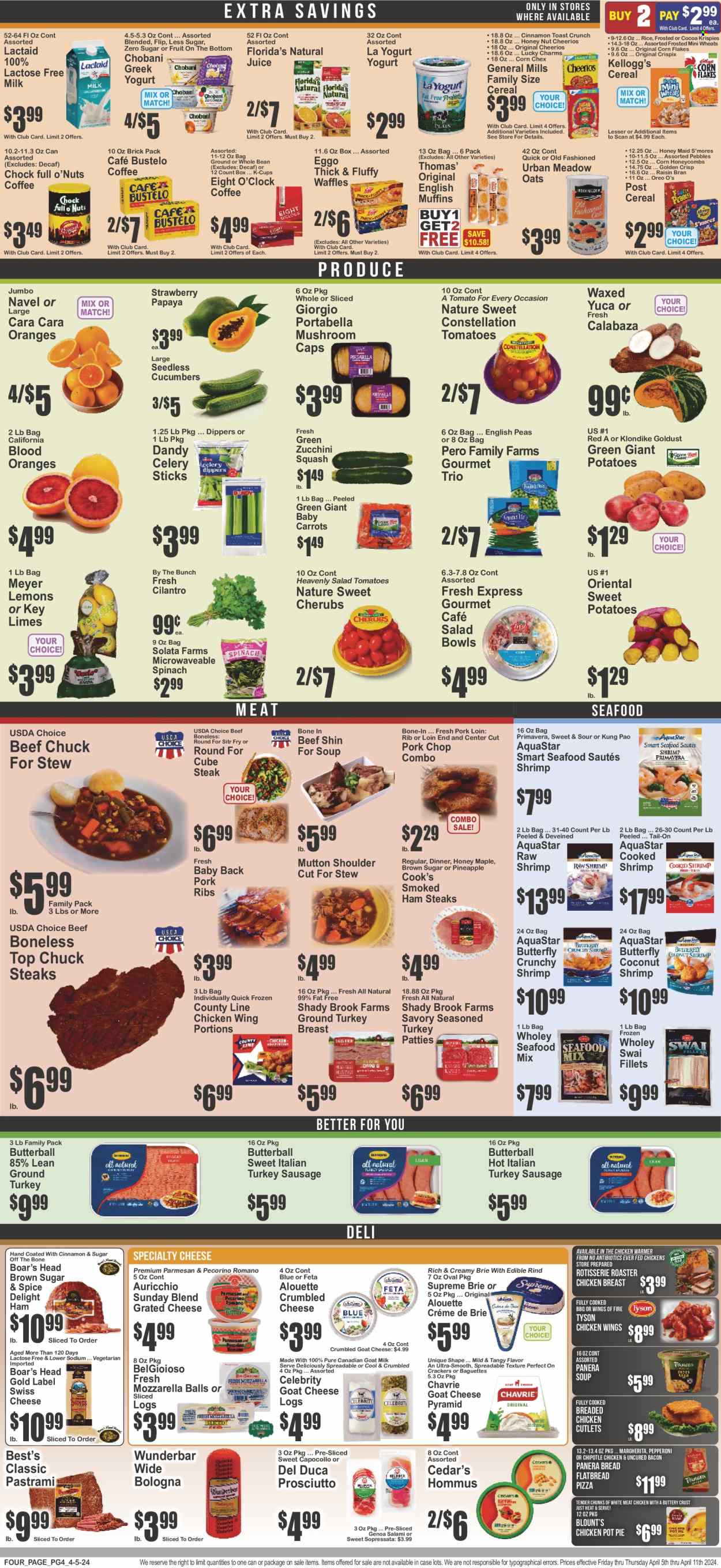 Key Food ad - 04/05/2024 - 04/11/2024. Page 4