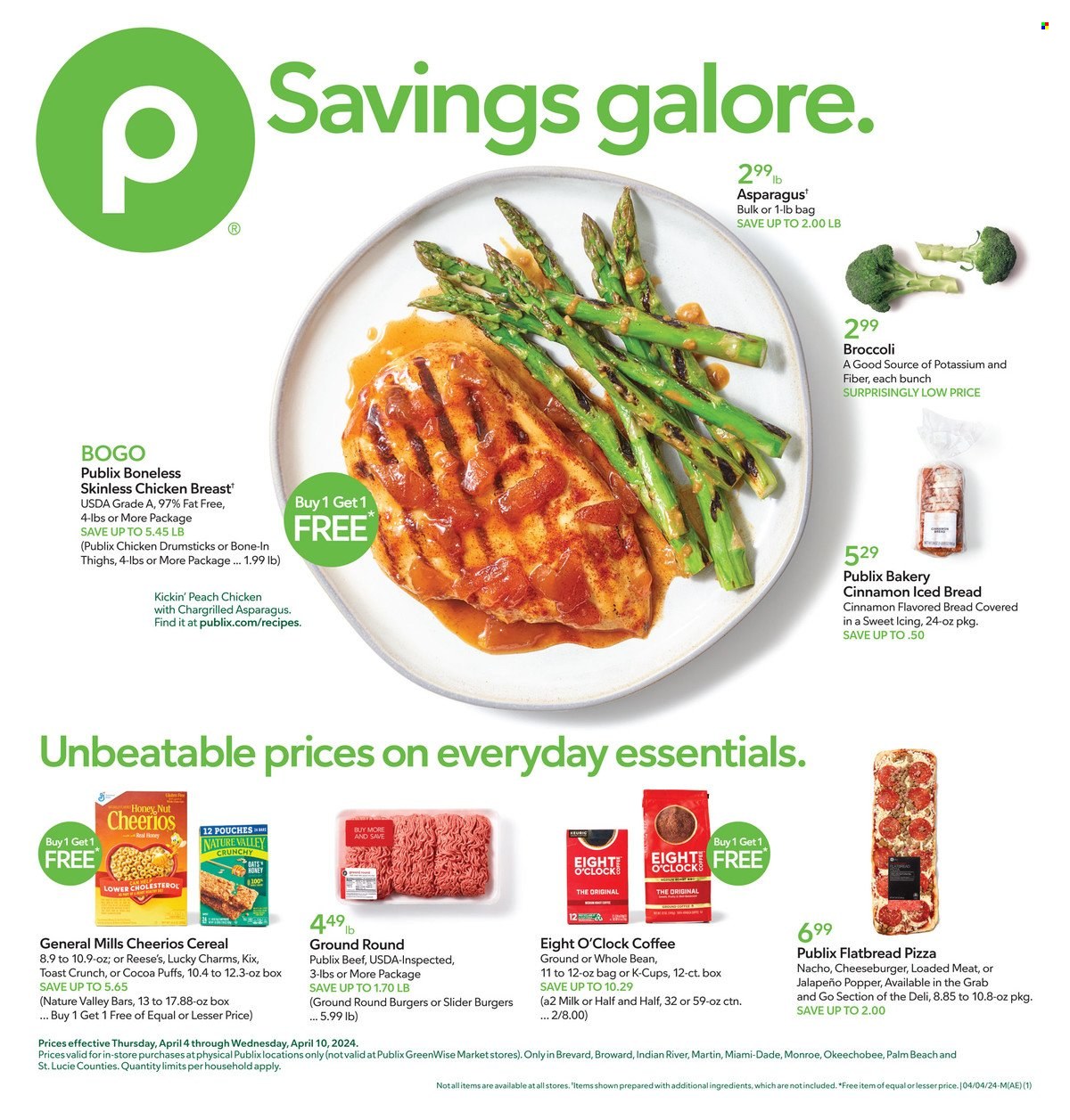 Publix ad - 04/04/2024 - 04/10/2024. Page 1