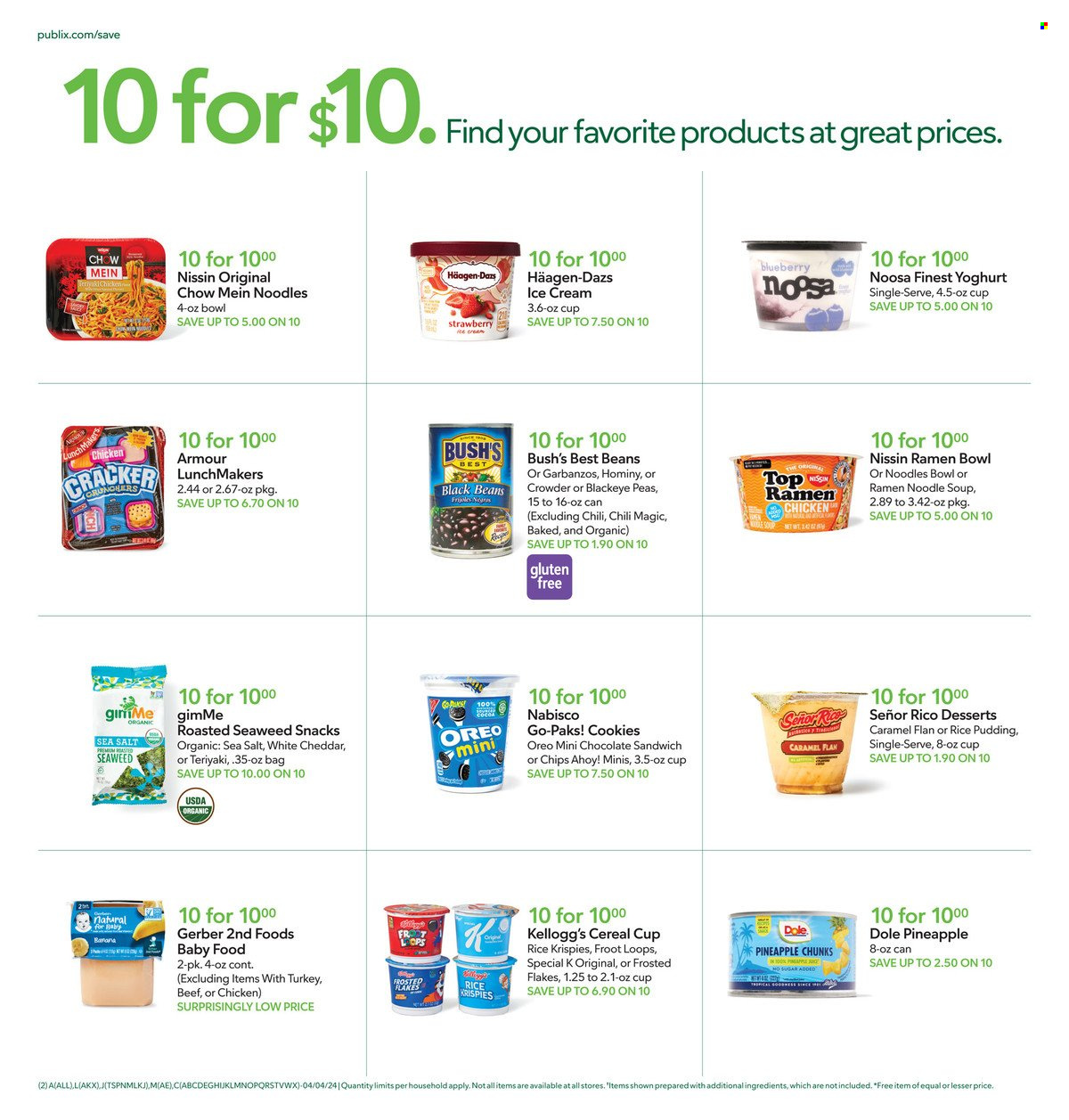 Publix ad - 04/04/2024 - 04/10/2024. Page 2