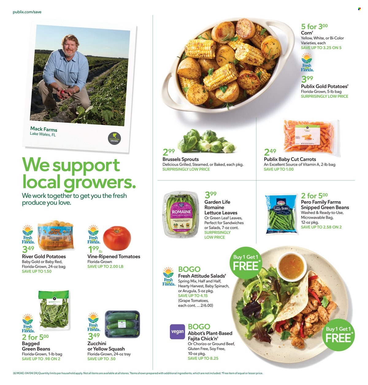 Publix ad - 04/04/2024 - 04/10/2024. Page 6
