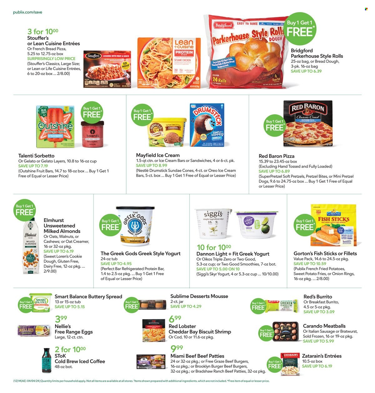 Publix ad - 04/04/2024 - 04/10/2024. Page 12