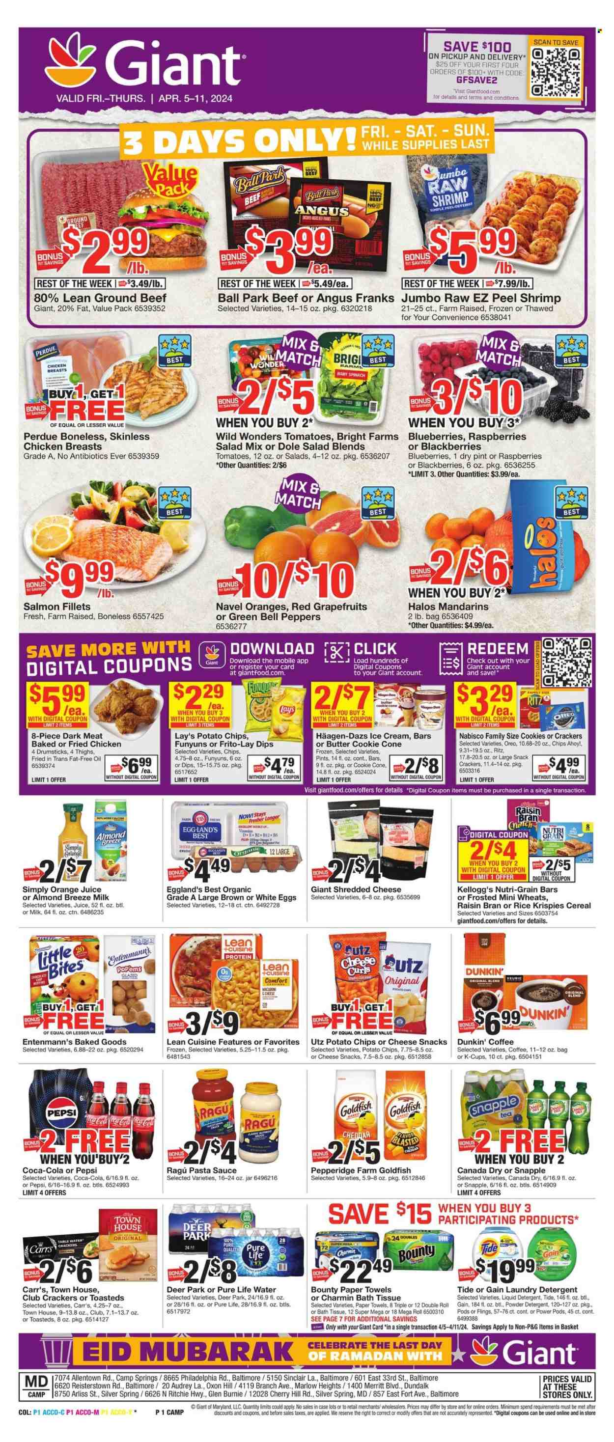 Giant Food ad - 04/05/2024 - 04/11/2024. Page 1