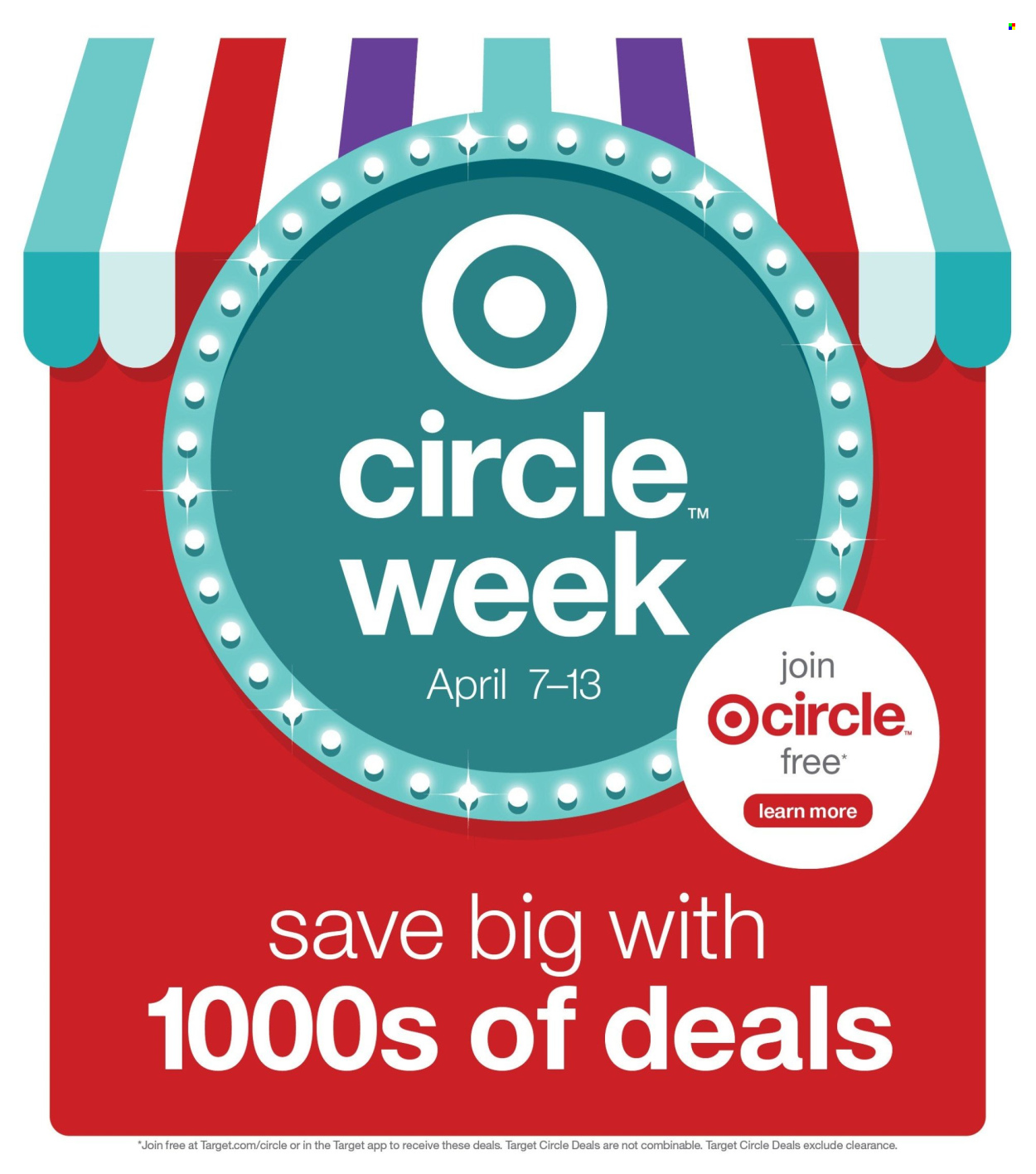 Target ad - 04/07/2024 - 04/13/2024. Page 1
