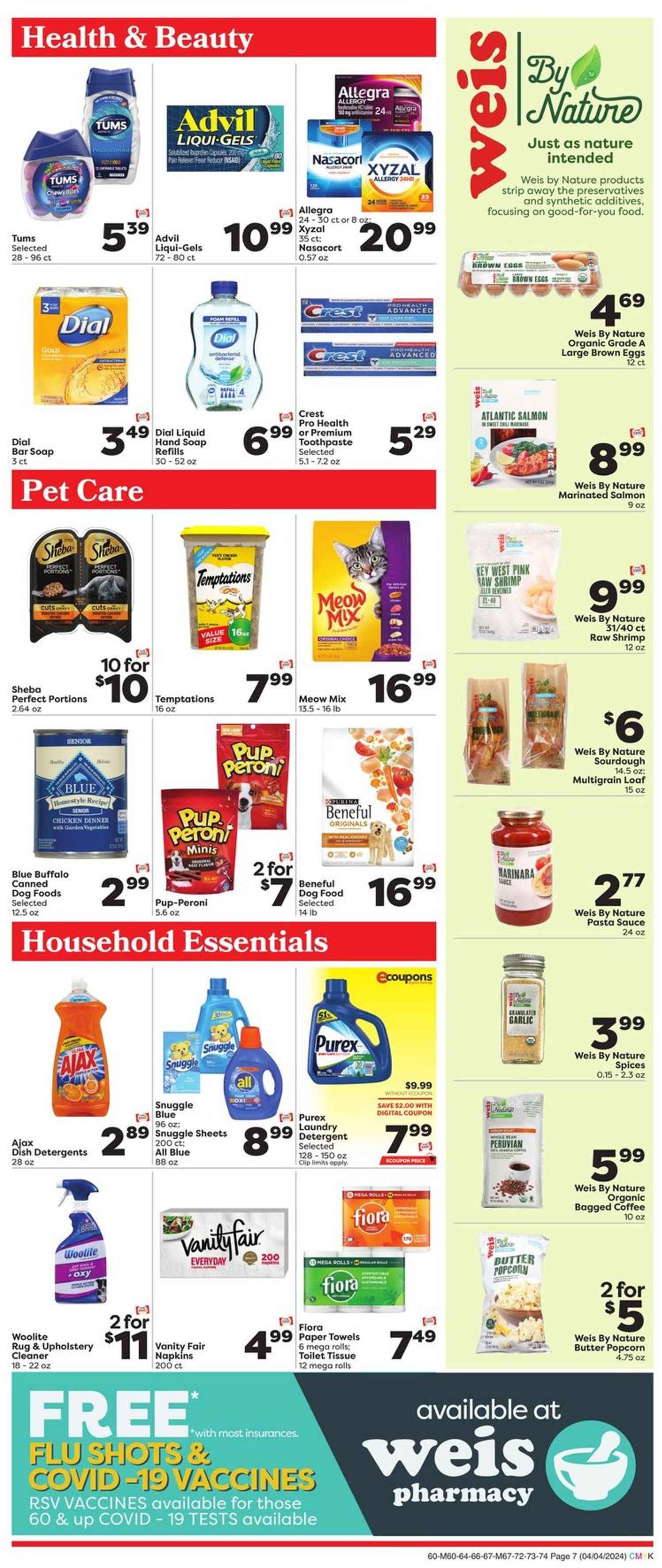 Weis ad - 04/04/2024 - 05/01/2024. Page 7