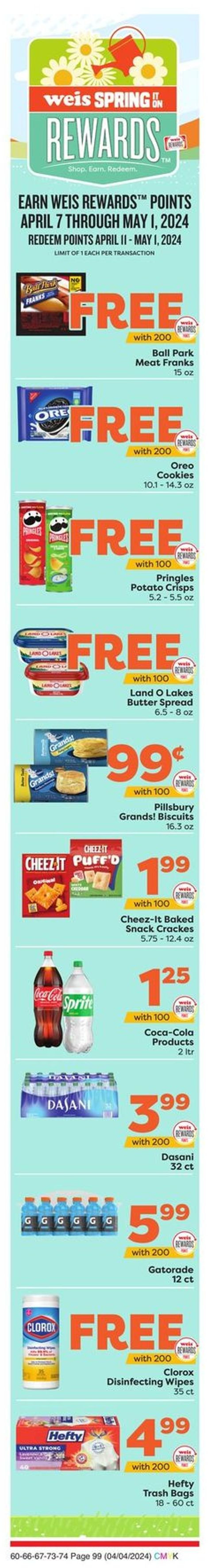 Weis ad - 04/04/2024 - 05/01/2024. Page 9