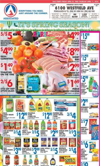 thumbnail - Associated Supermarkets Ad