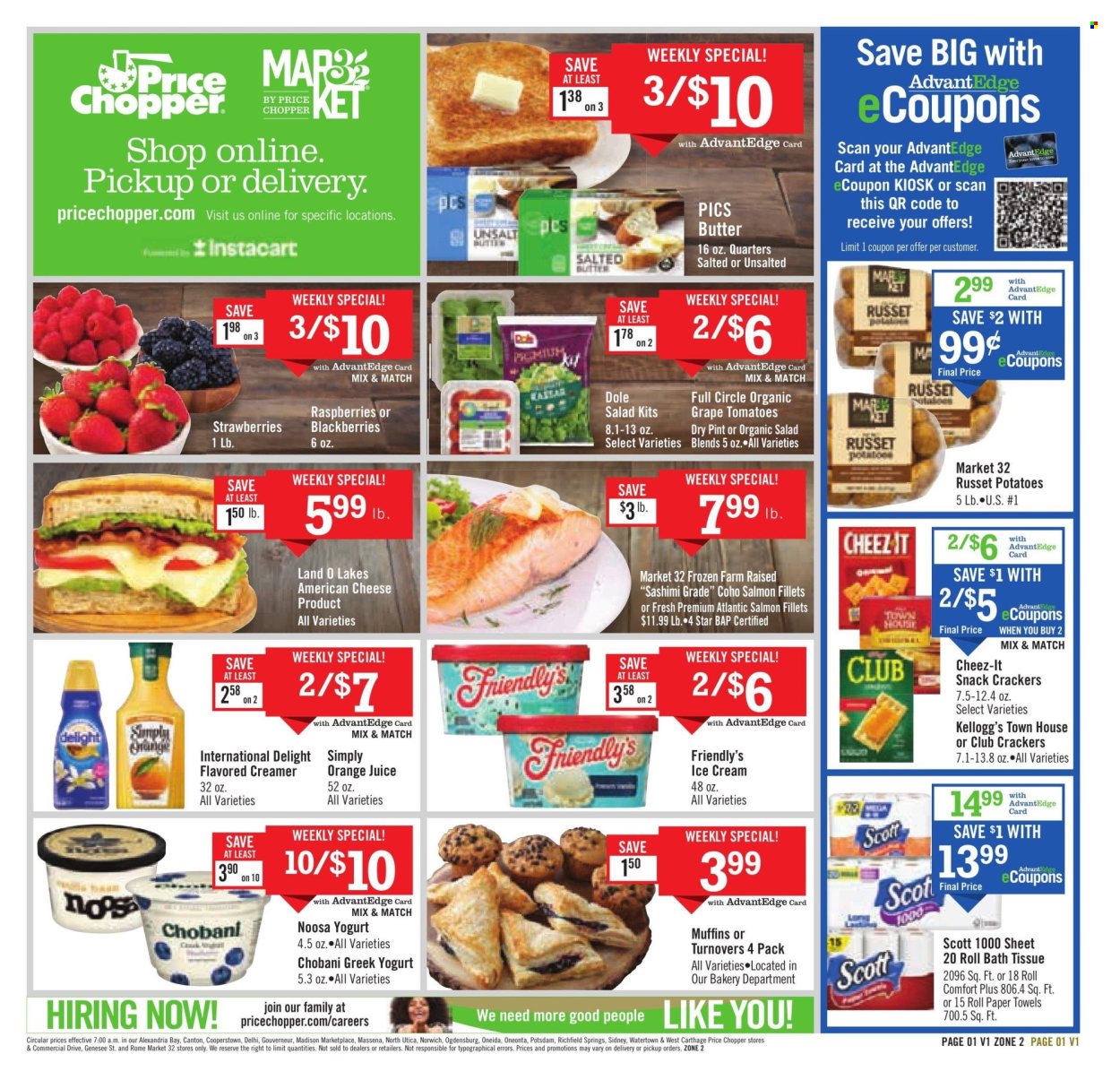 Price Chopper ad - 04/07/2024 - 04/13/2024. Page 1