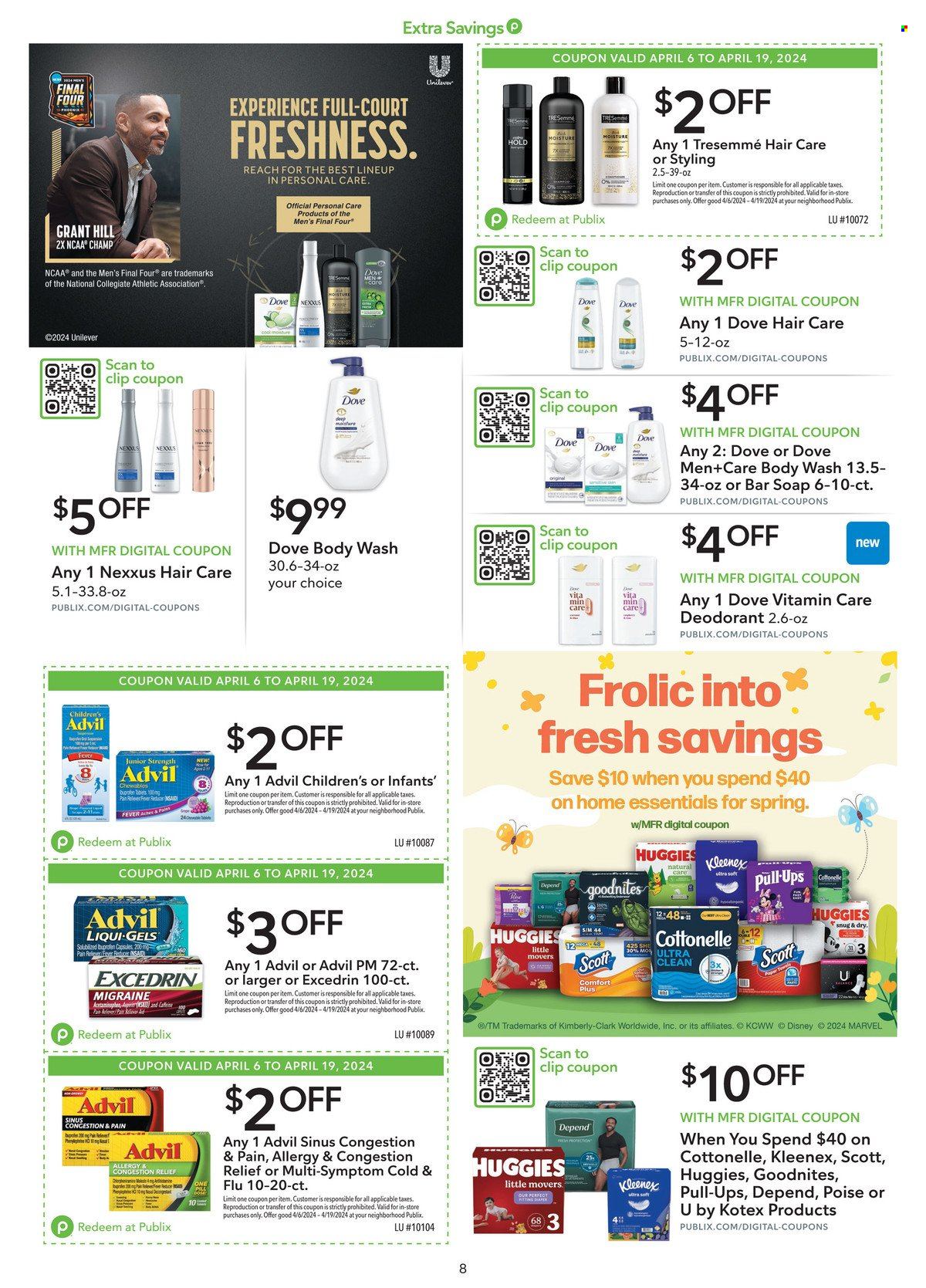 Publix ad - 04/06/2024 - 04/19/2024. Page 8
