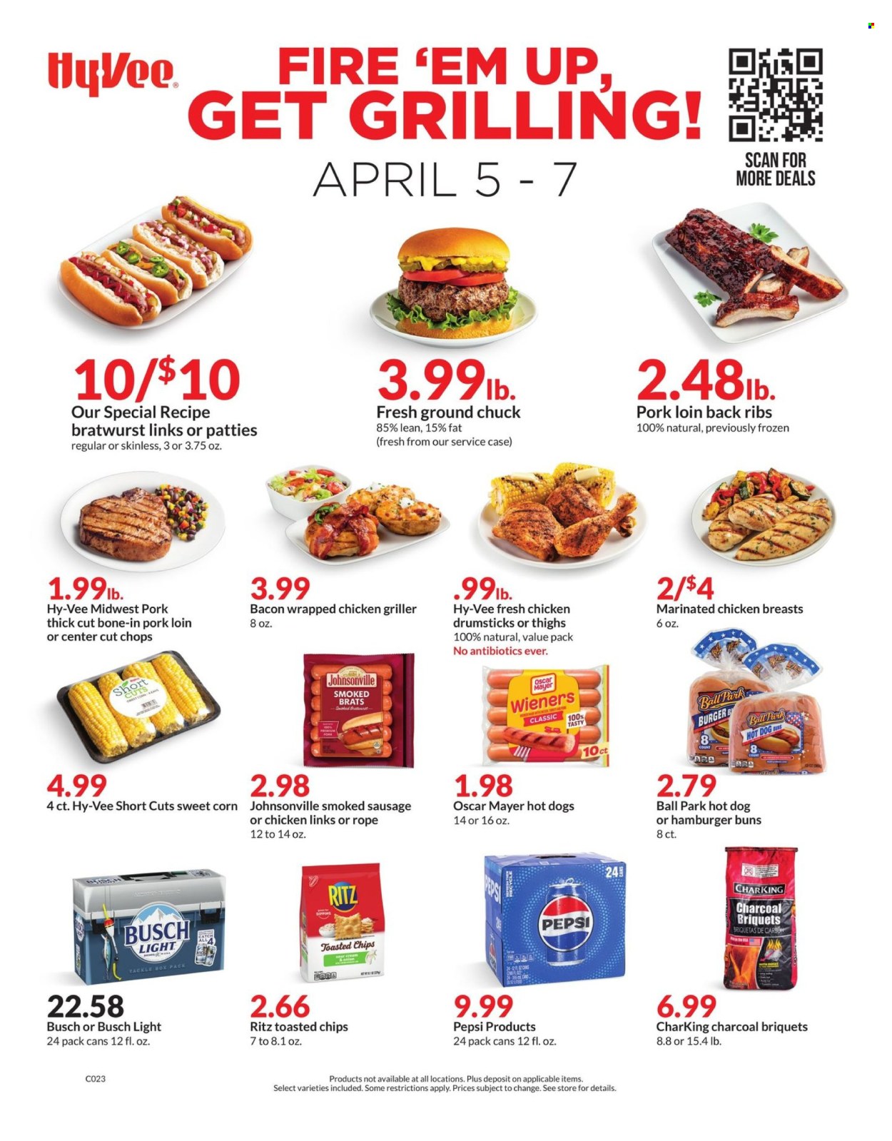 Hy-Vee ad - 04/05/2024 - 04/07/2024. Page 1