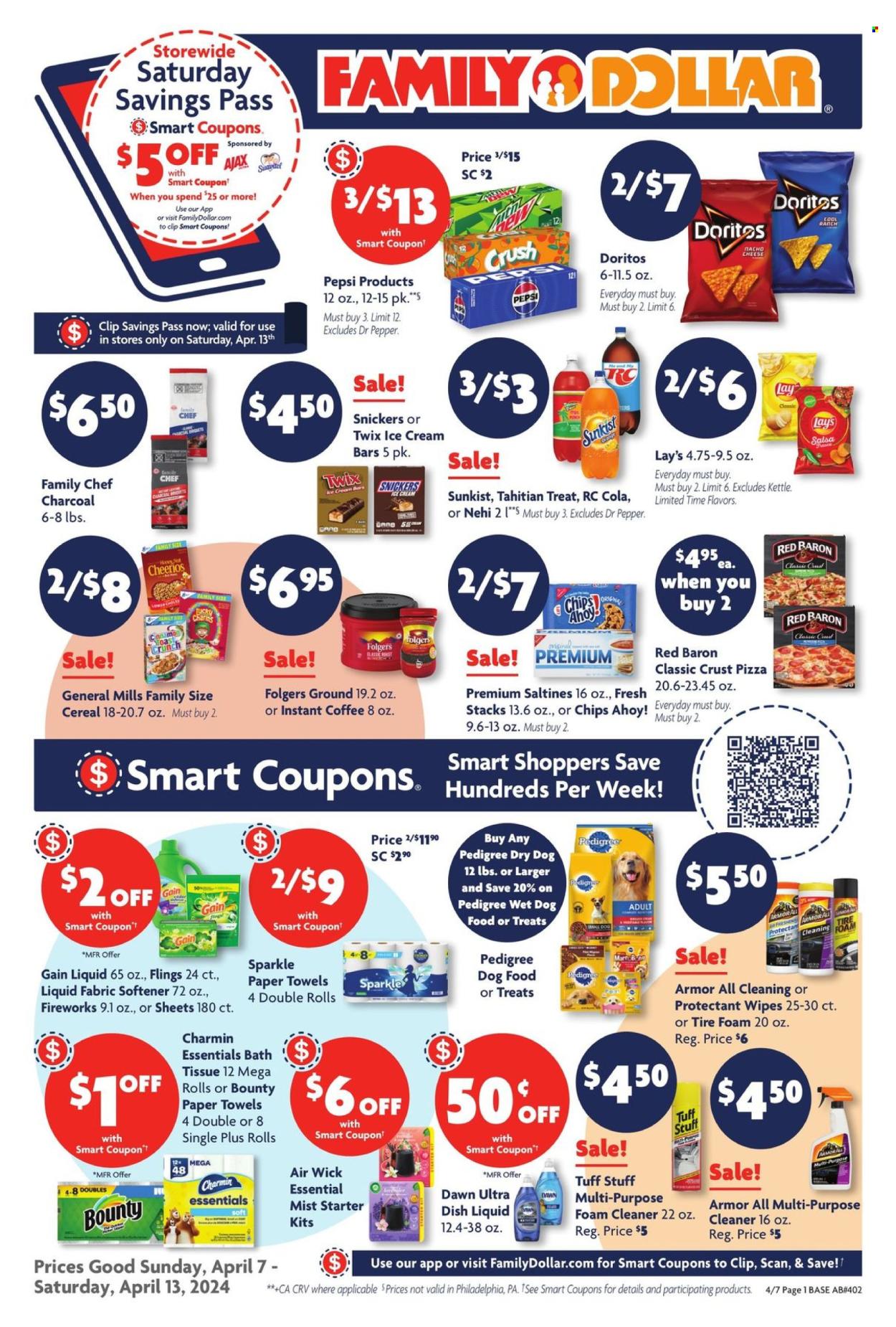 Family Dollar ad - 04/07/2024 - 04/13/2024. Page 1