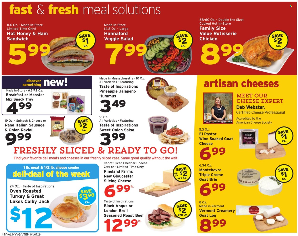 Hannaford ad - 04/07/2024 - 04/13/2024. Page 4