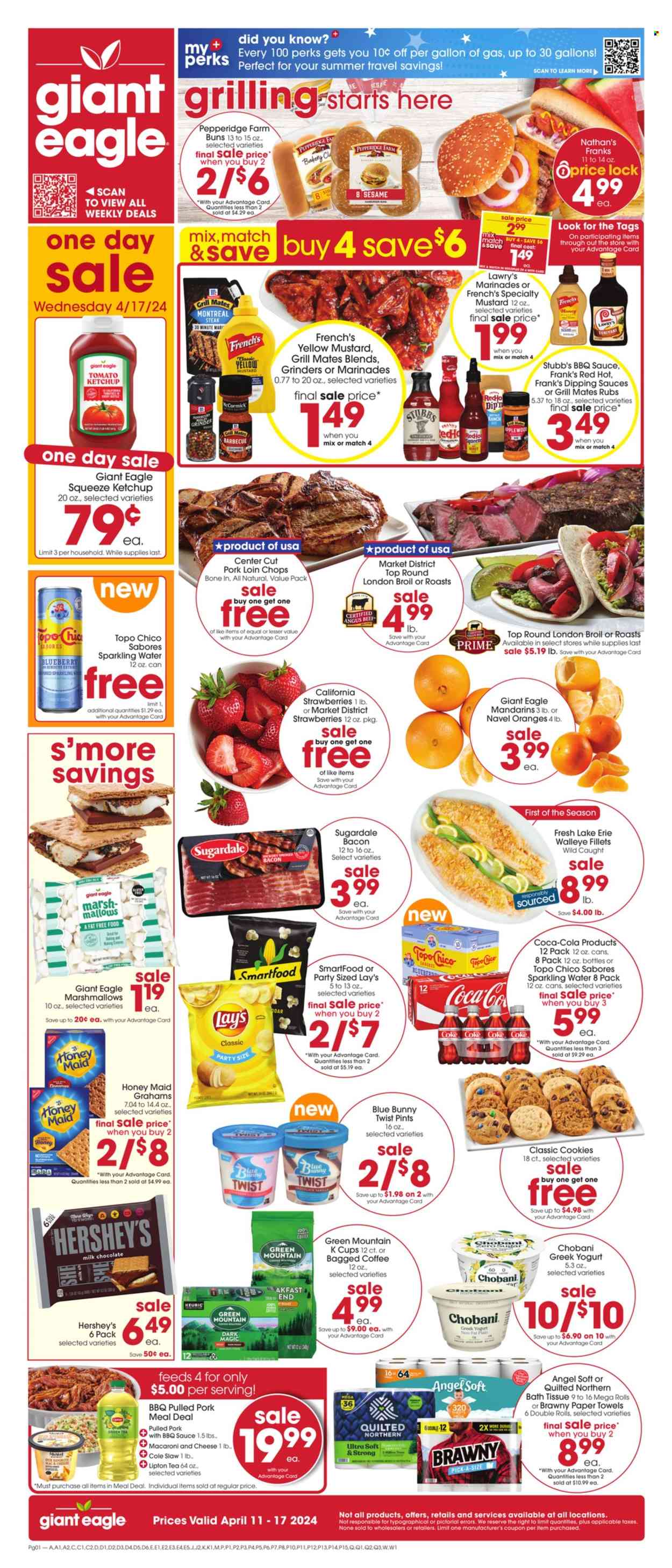 Giant Eagle ad - 04/11/2024 - 04/17/2024. Page 1
