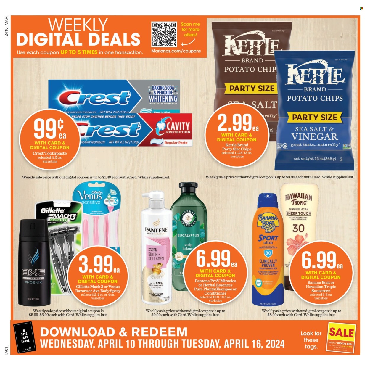 Mariano’s ad - 04/10/2024 - 04/16/2024. Page 4