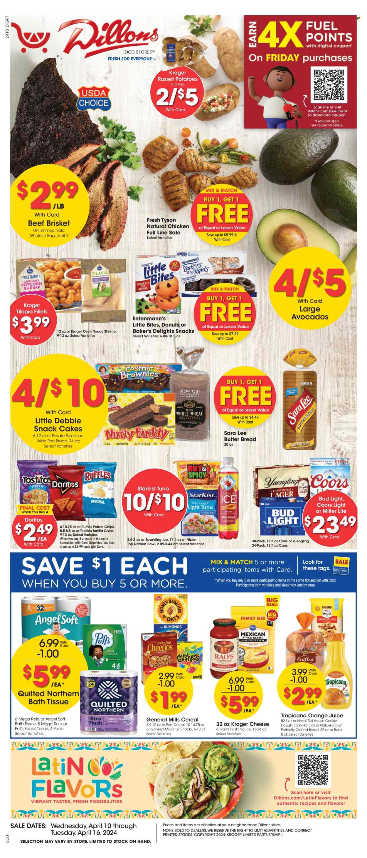 Dillons ad - 04/10/2024 - 04/16/2024. Page 1