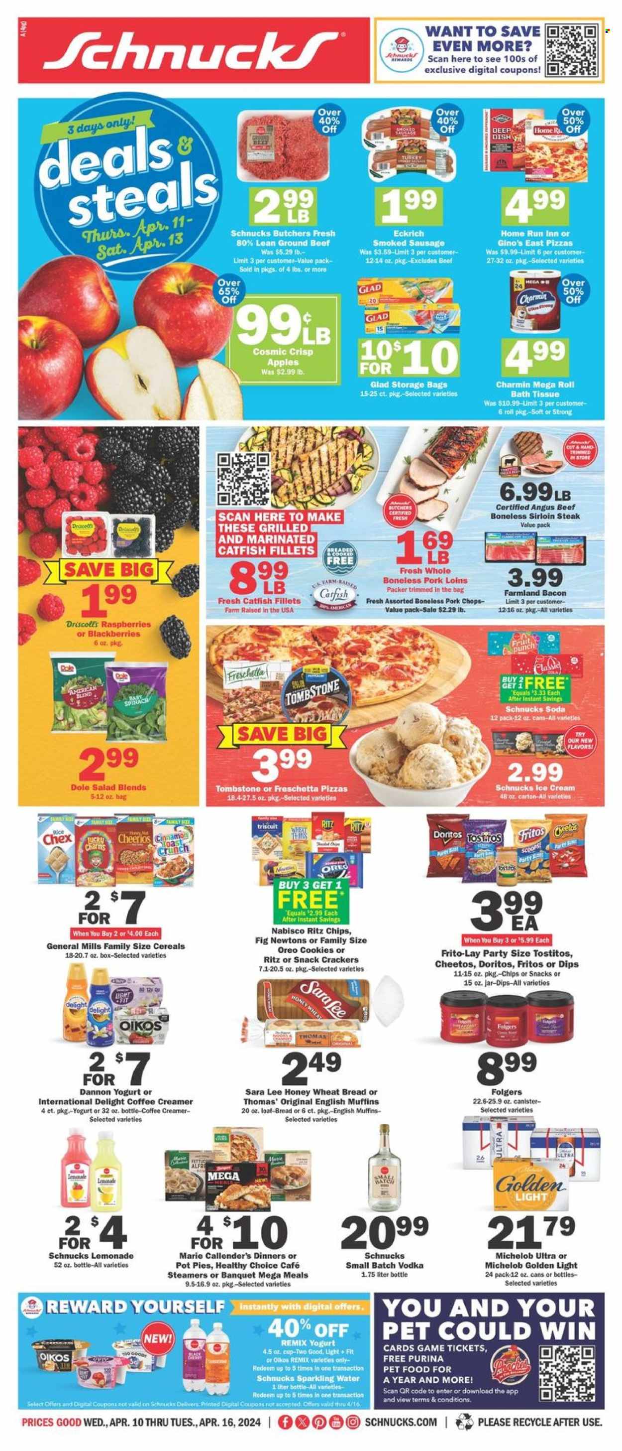 Schnucks ad - 04/10/2024 - 04/16/2024. Page 1