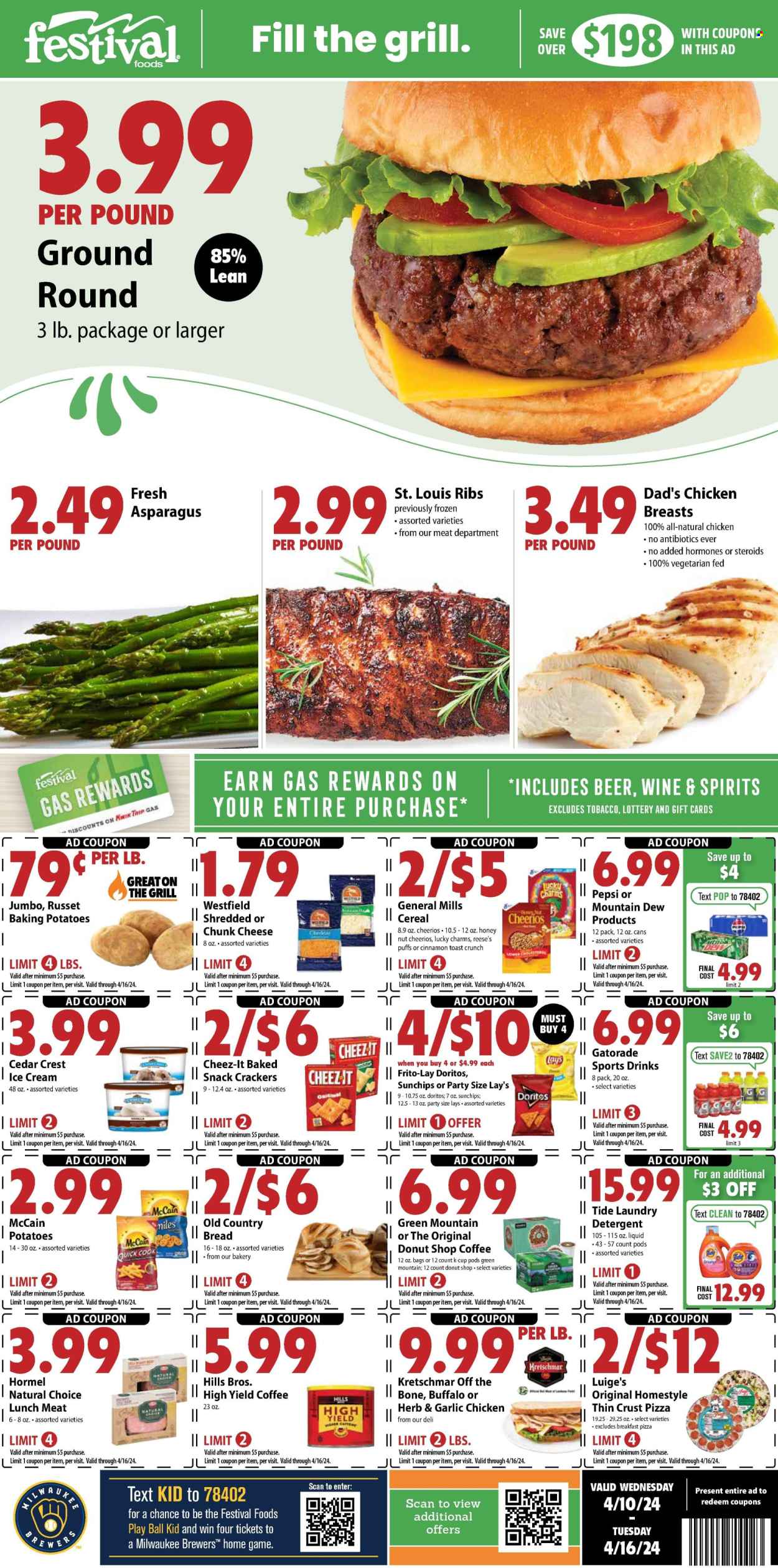 Festival Foods ad - 04/10/2024 - 04/16/2024. Page 1
