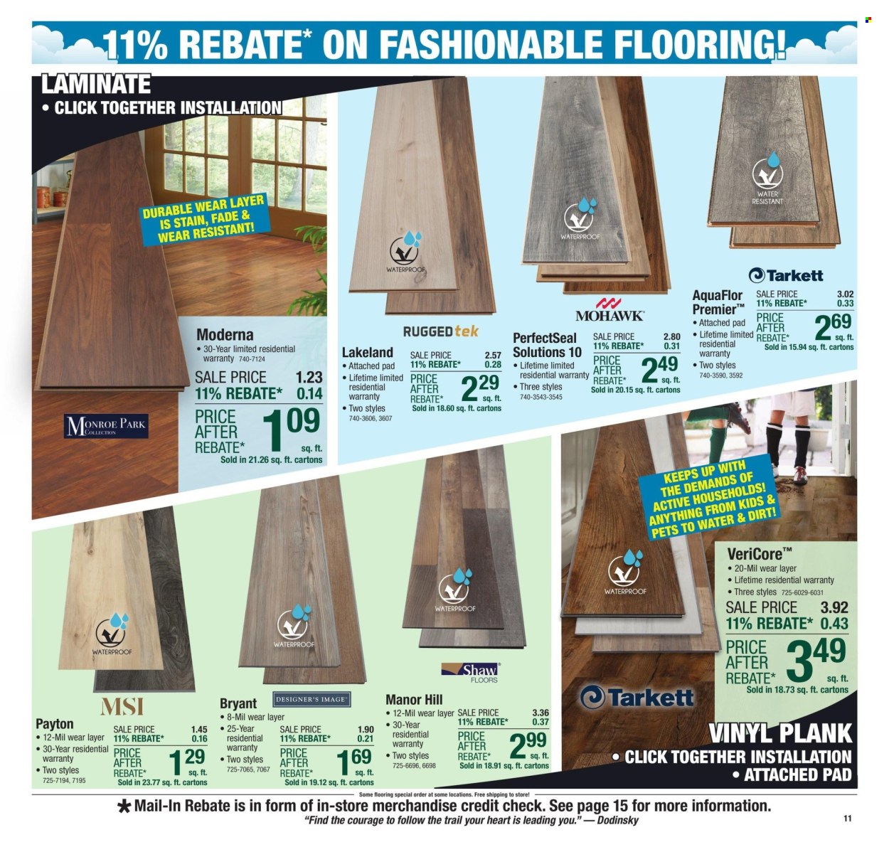 Menards ad - 04/11/2024 - 04/21/2024. Page 23