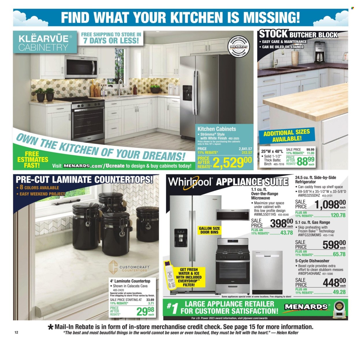 Menards ad - 04/11/2024 - 04/21/2024. Page 26
