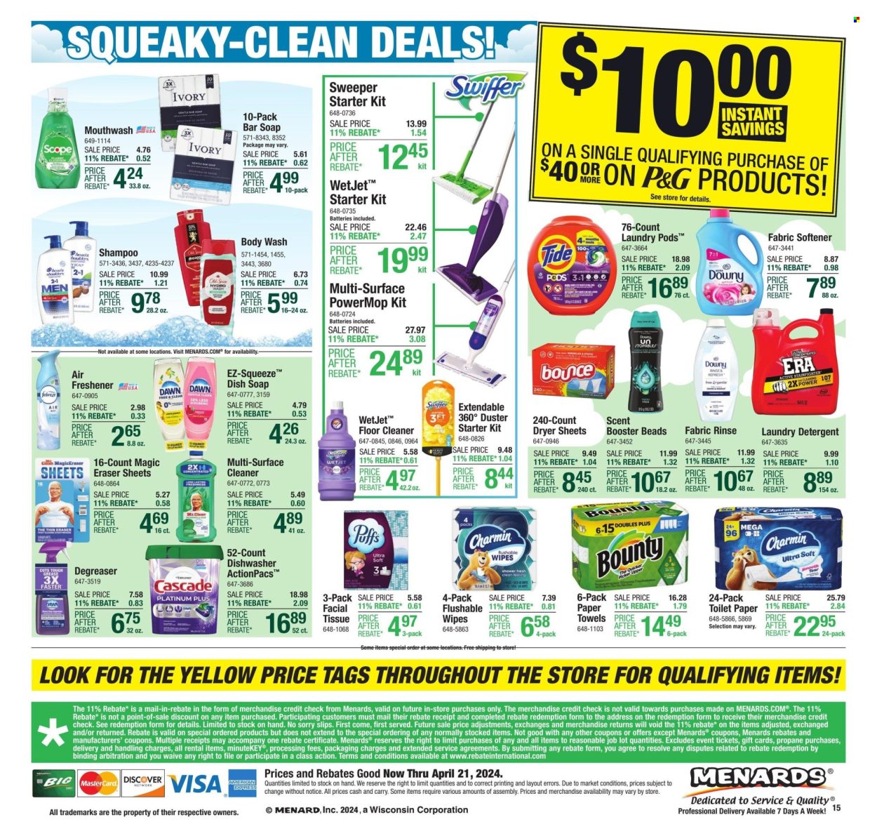 Menards ad - 04/11/2024 - 04/21/2024. Page 30