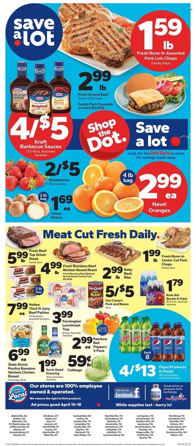 Save a Lot ad - 04/10/2024 - 04/16/2024. Page 1