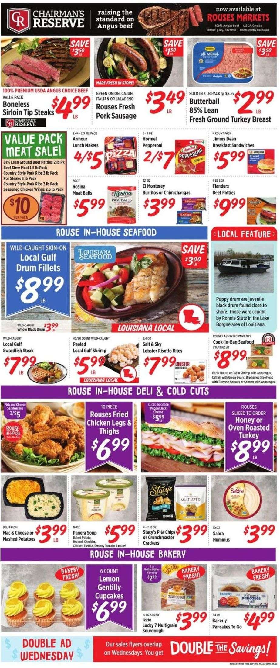 Rouses Markets ad - 04/10/2024 - 04/17/2024. Page 2