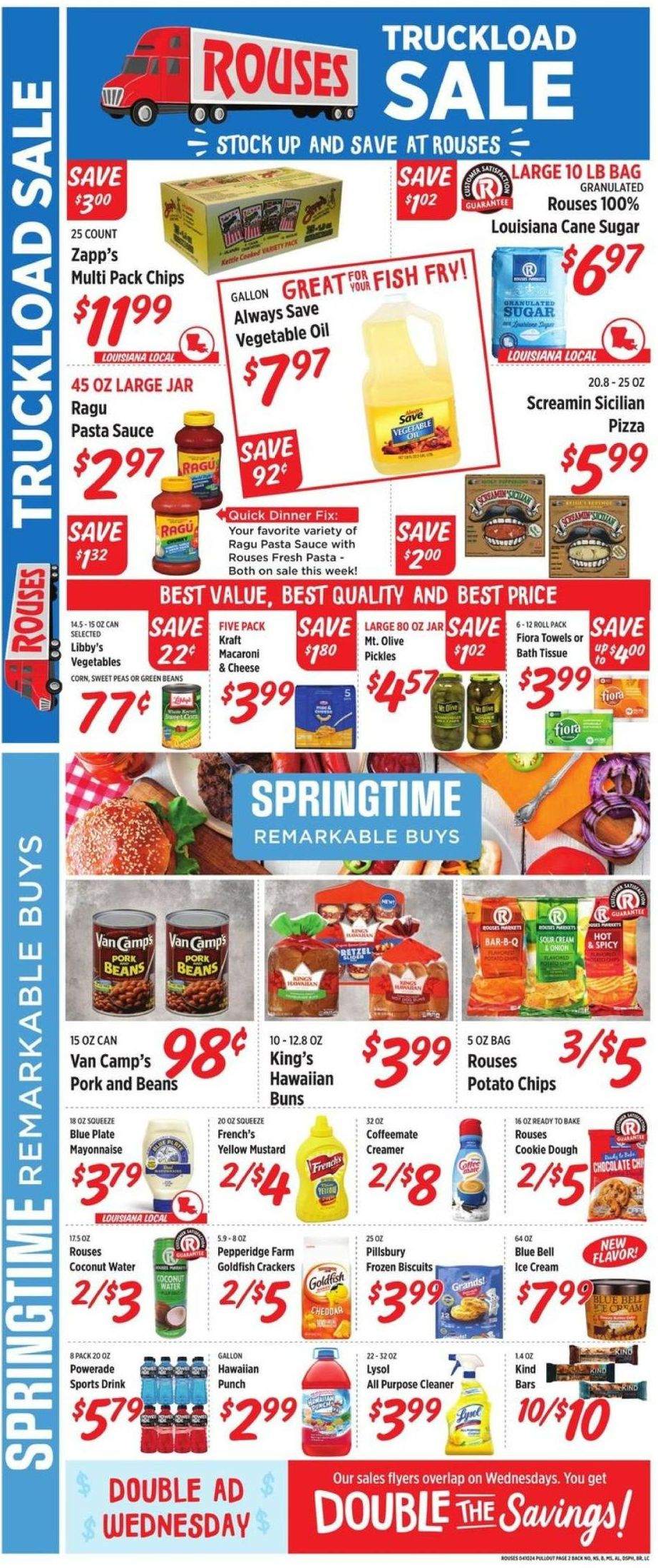 Rouses Markets ad - 04/10/2024 - 04/17/2024. Page 4