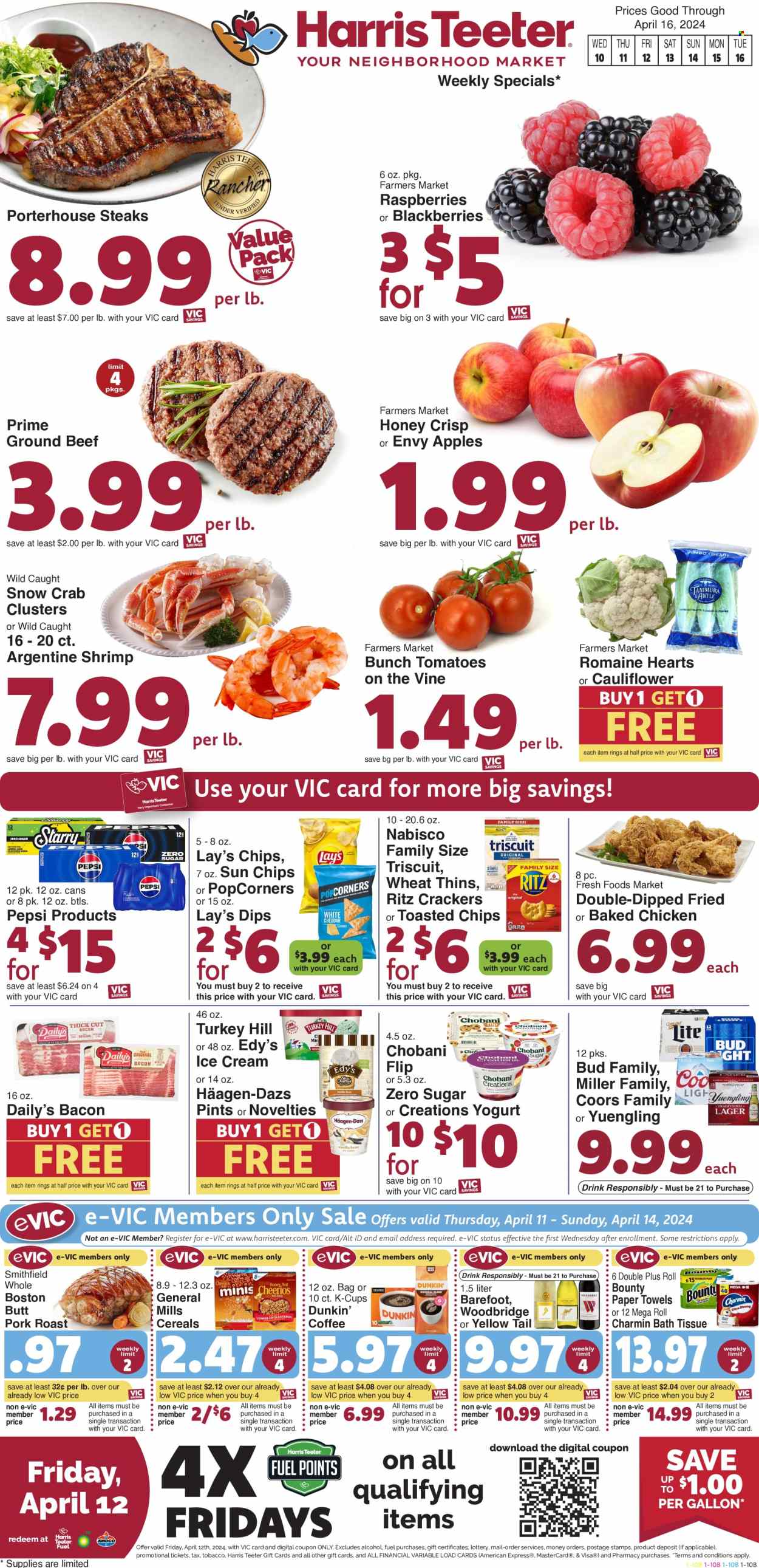 Harris Teeter ad - 04/10/2024 - 04/16/2024. Page 1