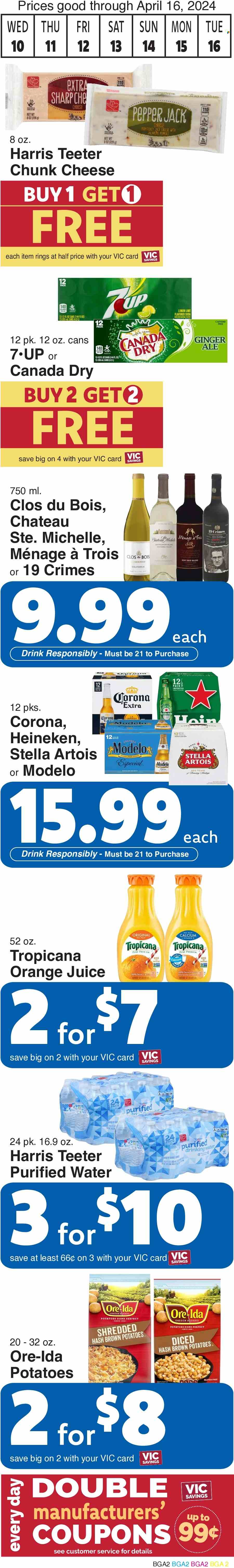 Harris Teeter ad - 04/10/2024 - 04/16/2024. Page 13