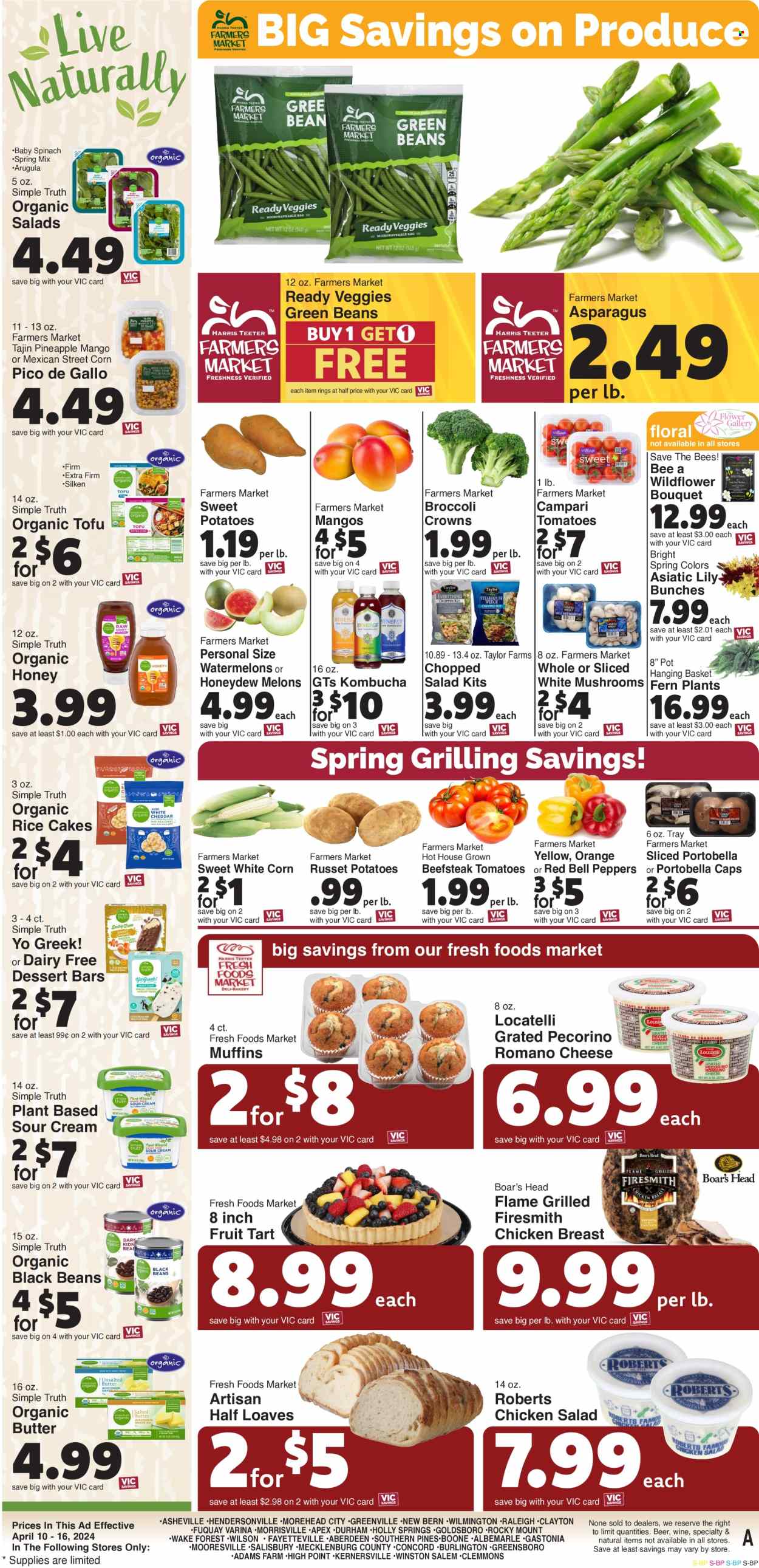 Harris Teeter ad - 04/10/2024 - 04/16/2024. Page 8