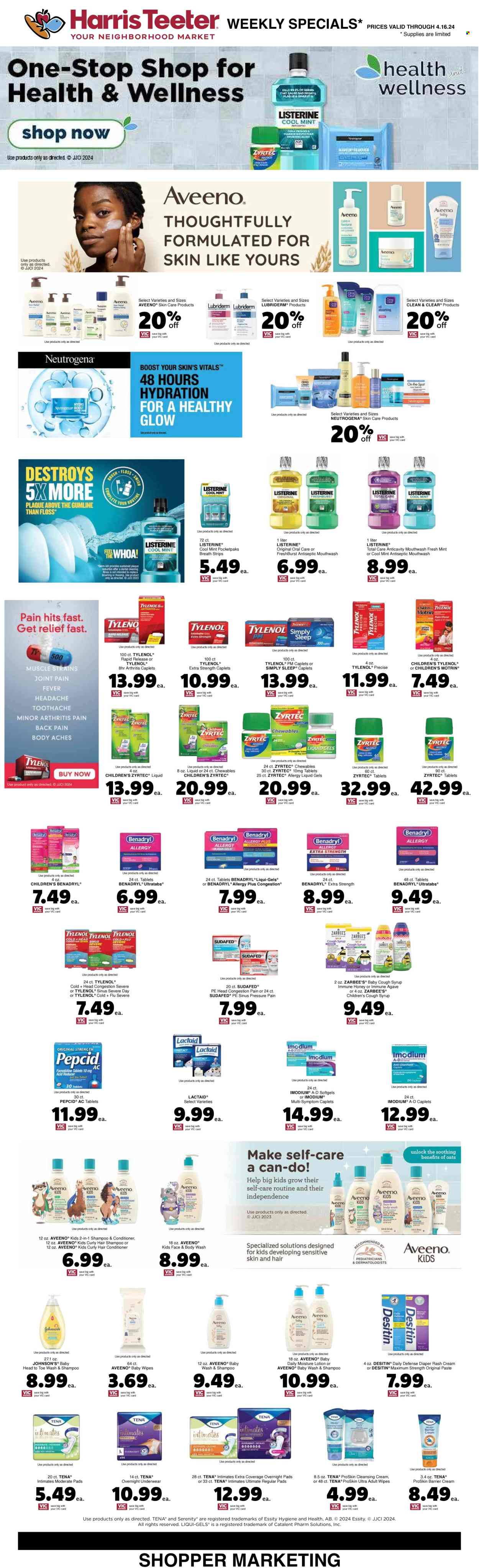 Harris Teeter ad - 04/10/2024 - 04/16/2024. Page 9