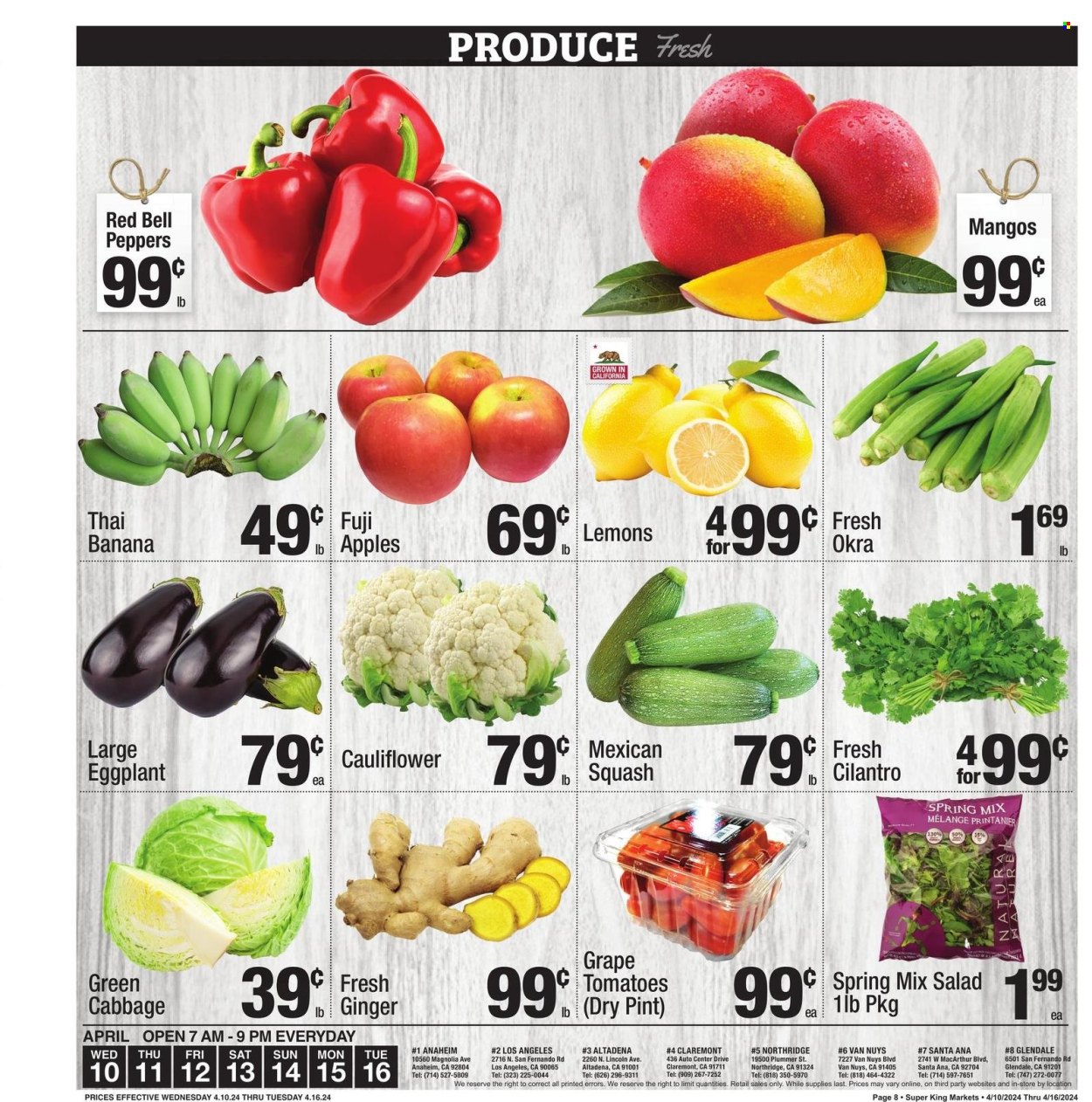 Super King Markets ad - 04/10/2024 - 04/16/2024. Page 8