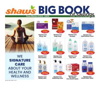 Shaw’s Flyer - 04/10/2024 - 05/09/2024.