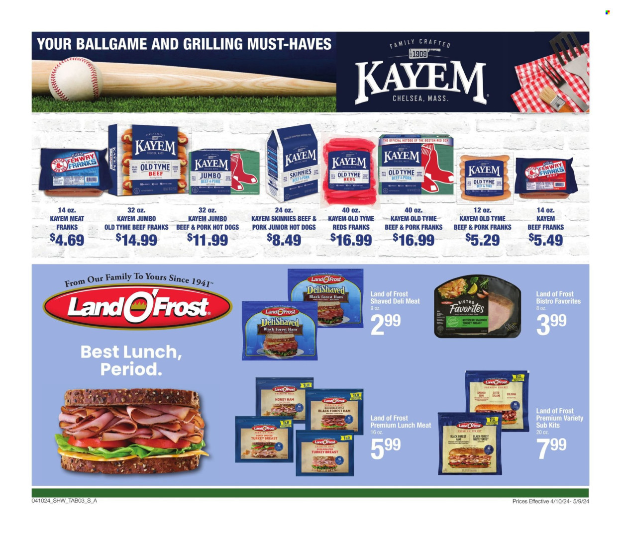 Shaw’s ad - 04/10/2024 - 05/09/2024. Page 3