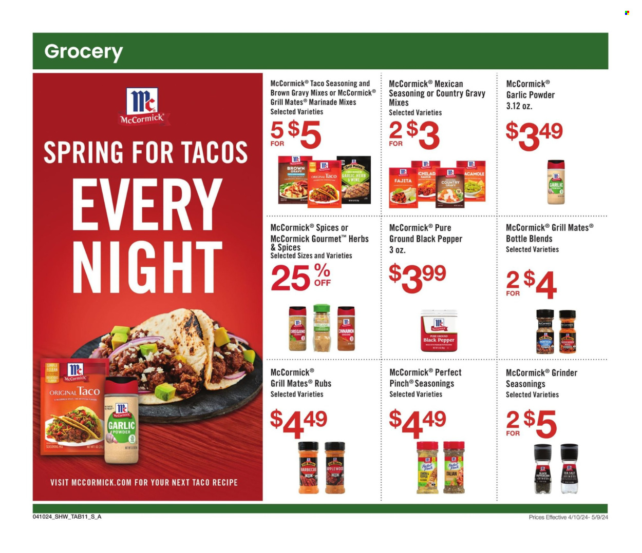 Shaw’s ad - 04/10/2024 - 05/09/2024. Page 11